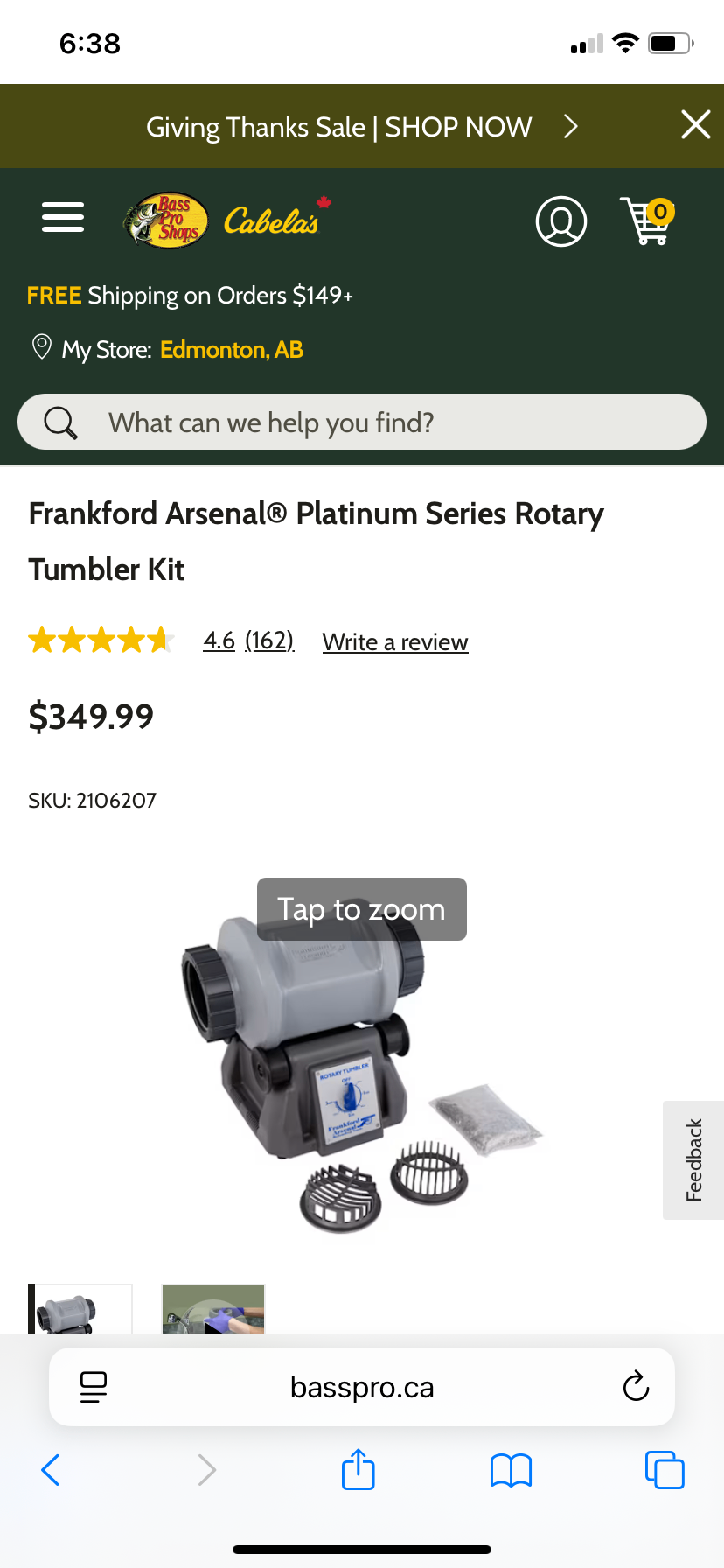 Photo of Frankford Arsenal bullet press and stainless steel pin brass cleaner