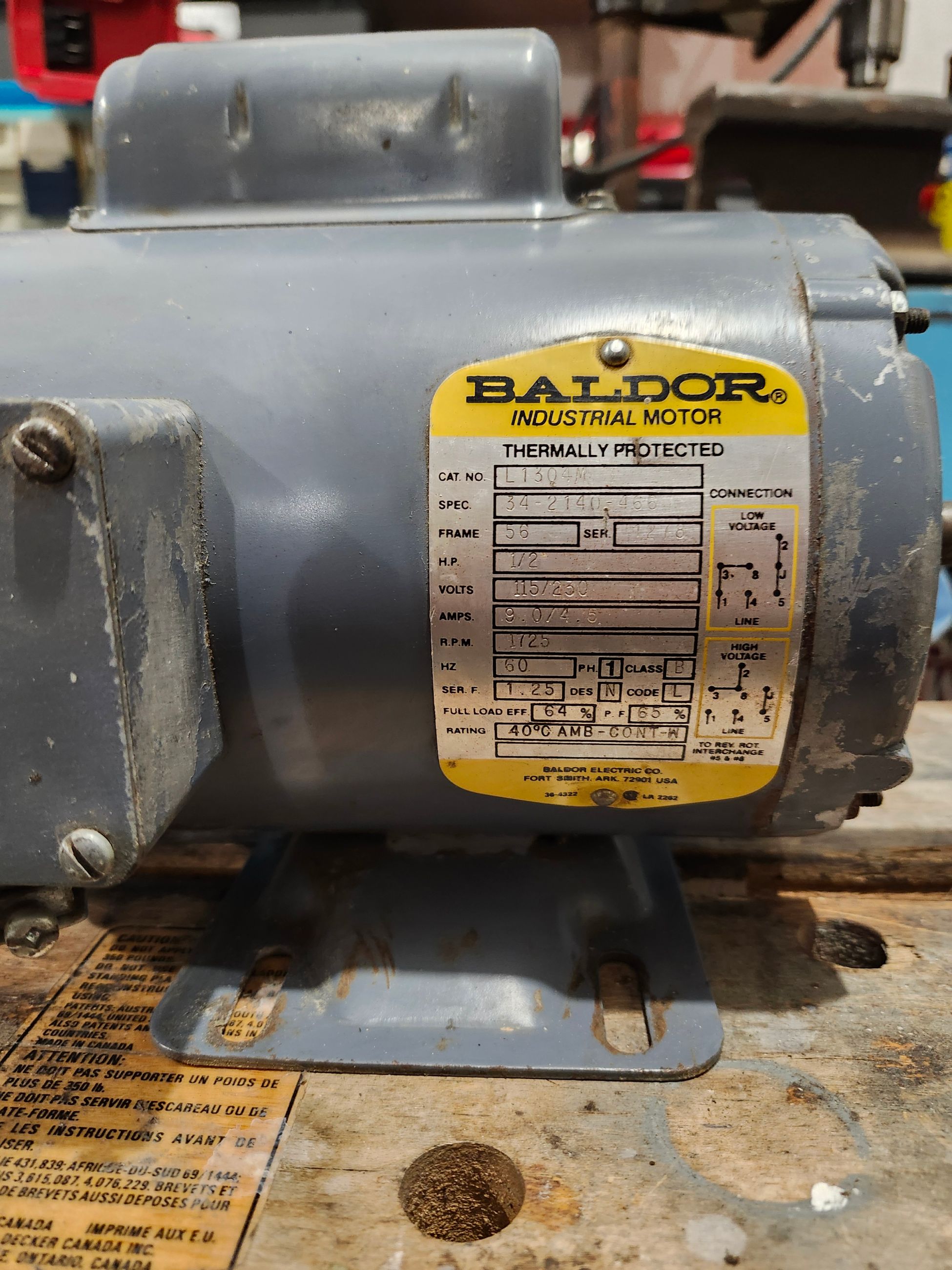 Photo of Used electic motor