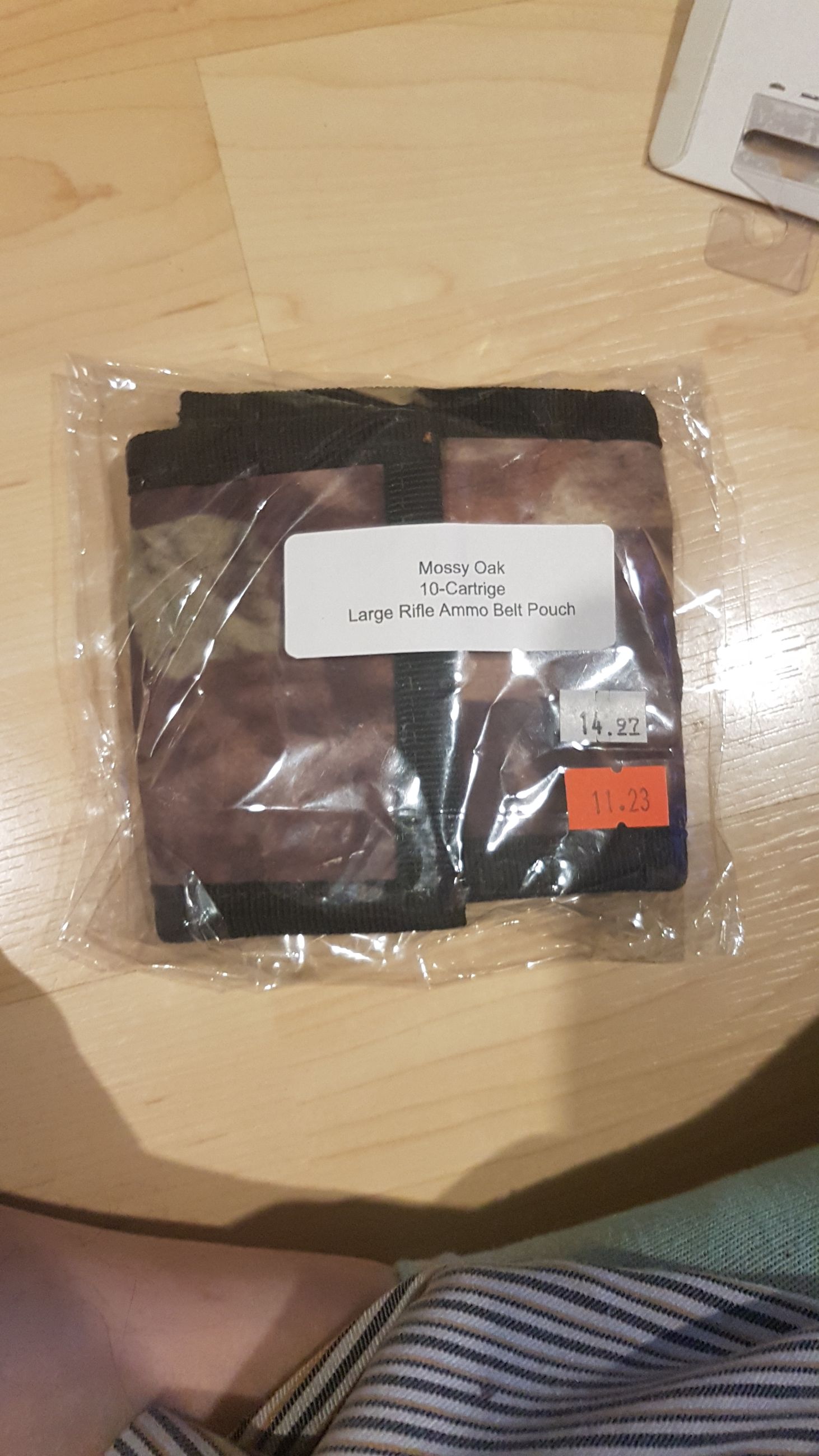 Photo of Mossy oak 10 cartridge LARGE RIFLE ammo belt pouch ( mellonRSCA)