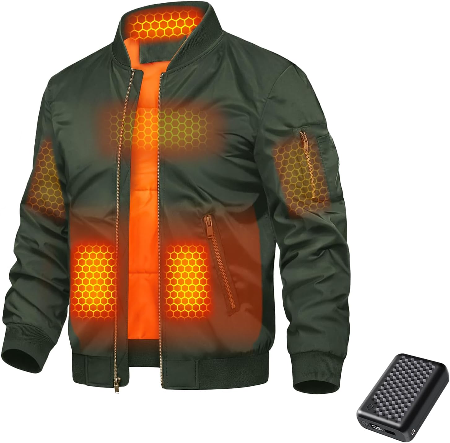 Photo of New! Warm Electric Heated Jacket for Winter Adventures - Size XL