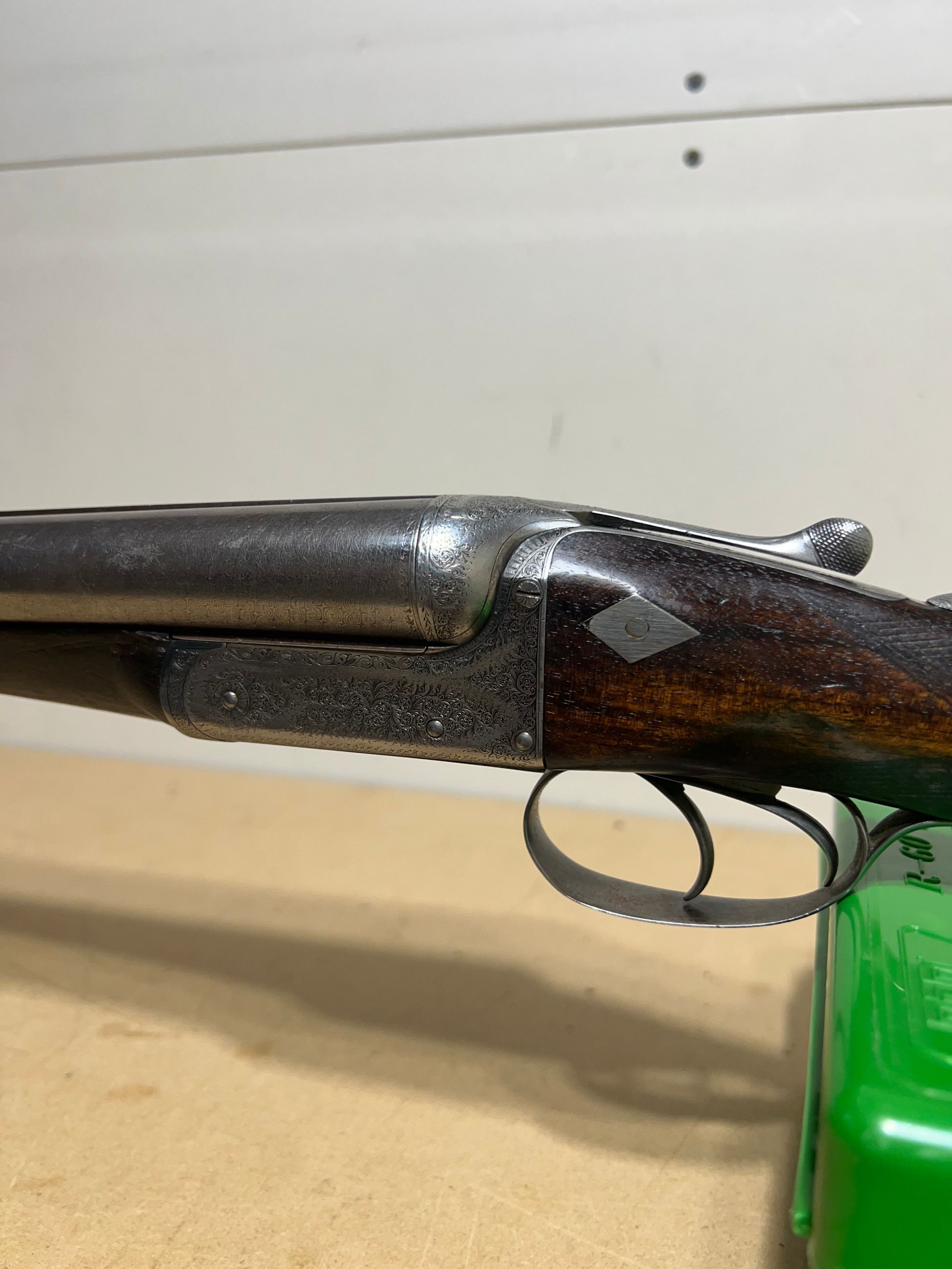 Photo of Webley double barrel 12 ga. shotgun