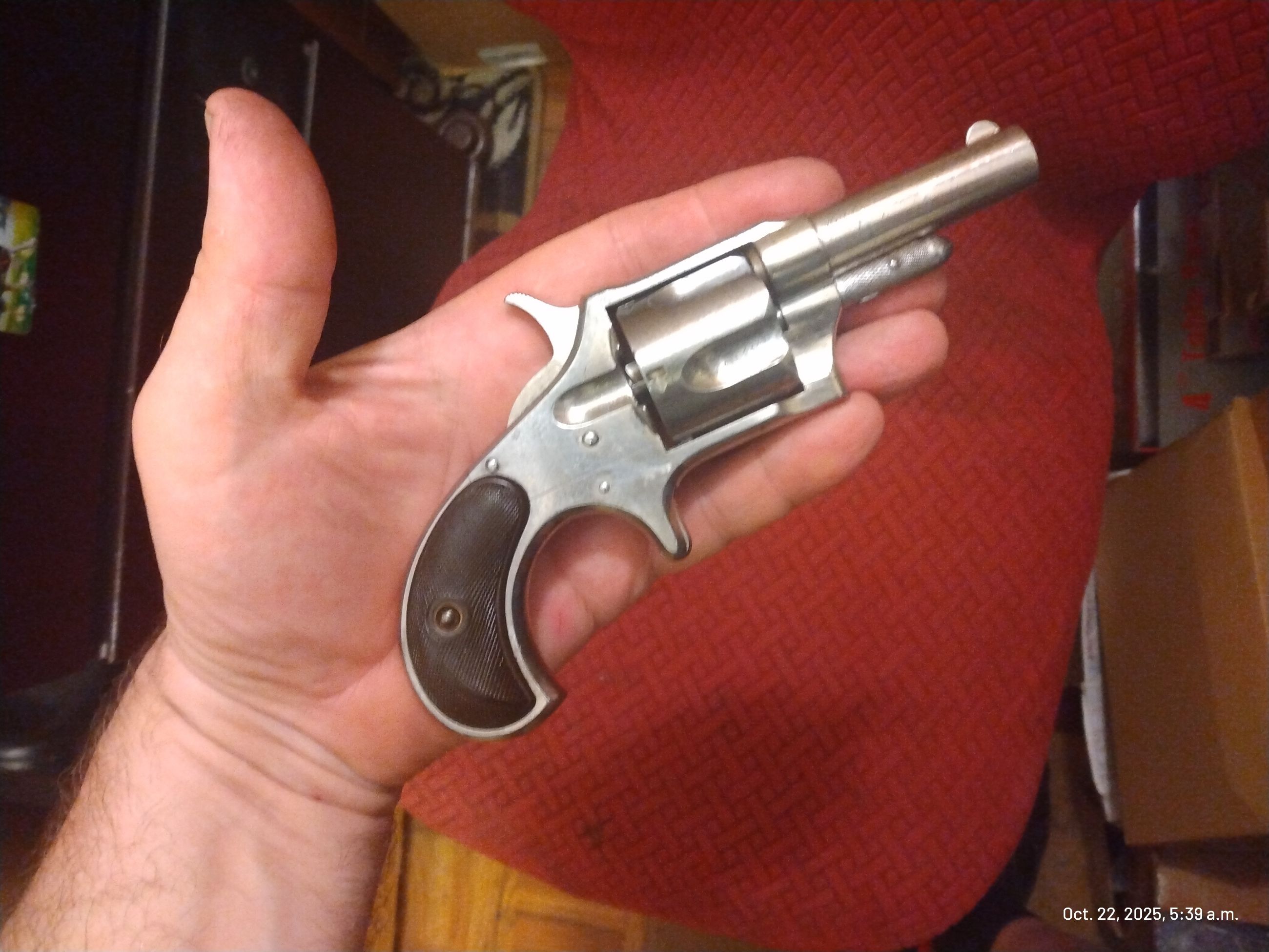 Remington-Smoot New Model No. 4, .38 Rim Fire Compact Revolver $1650 - 7 - 1761127206916_IMG_20251022_053921039