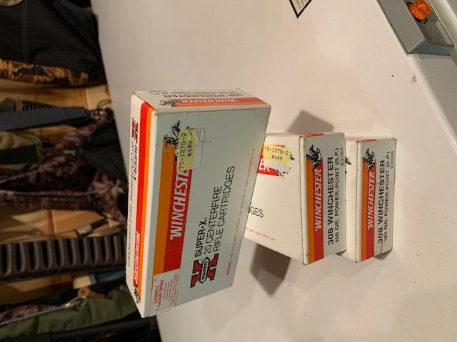 Photo of .308 factory loads