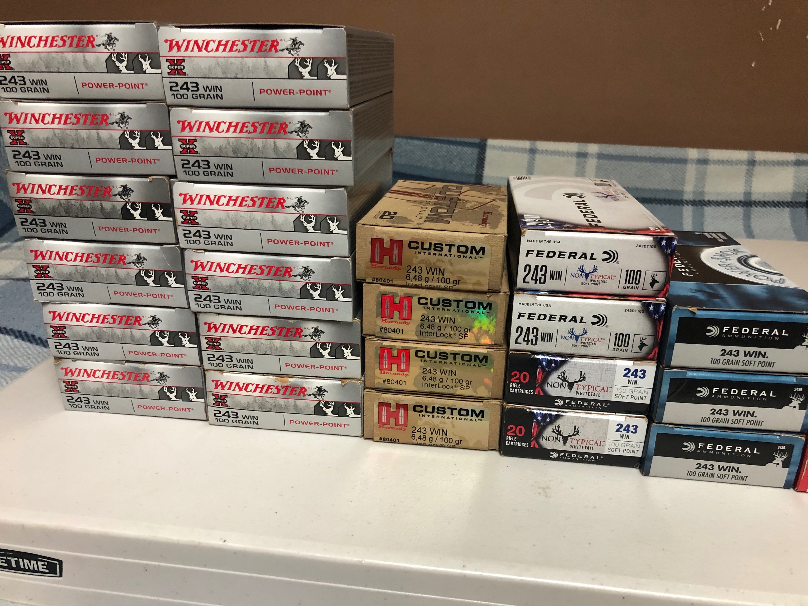 Photo of For Trade 243 Win - Large Quantities of Factory Boxed Ammunition, Variety of Brands and Projectiles, *Looking for 6.5 Creedmoor, 270 Win, 300 Win Mag