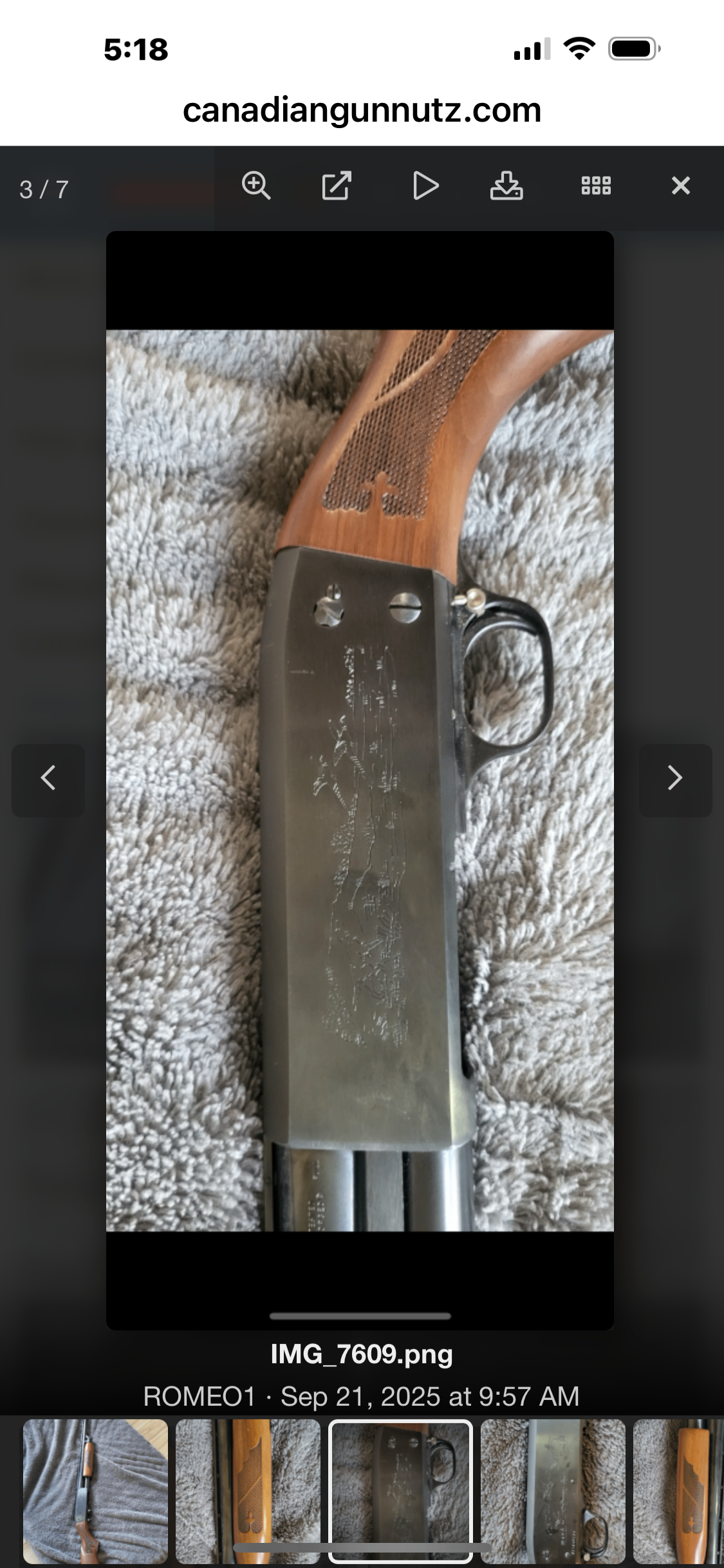 Photo of 1978 Ithaca 37 12g. Like new. 