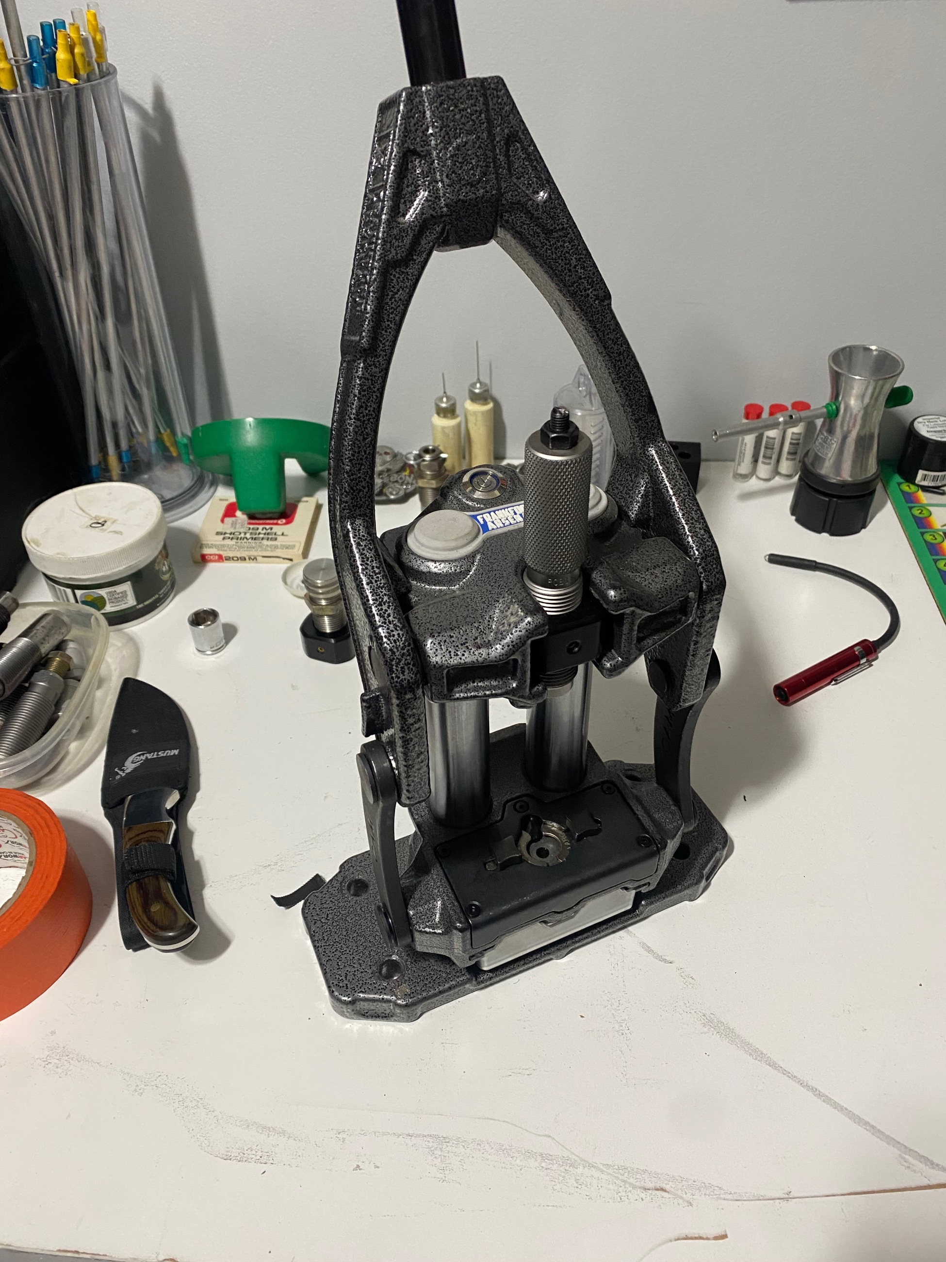 Frankford Arsenal bullet press and stainless steel pin brass cleaner - 3 - 1761263321062_IMG_9430