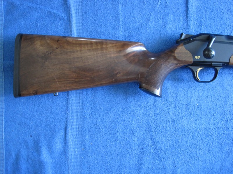 Photo of Blaser R8 Jaeger 300 WIN MAG Straight Pull hunting rifle.