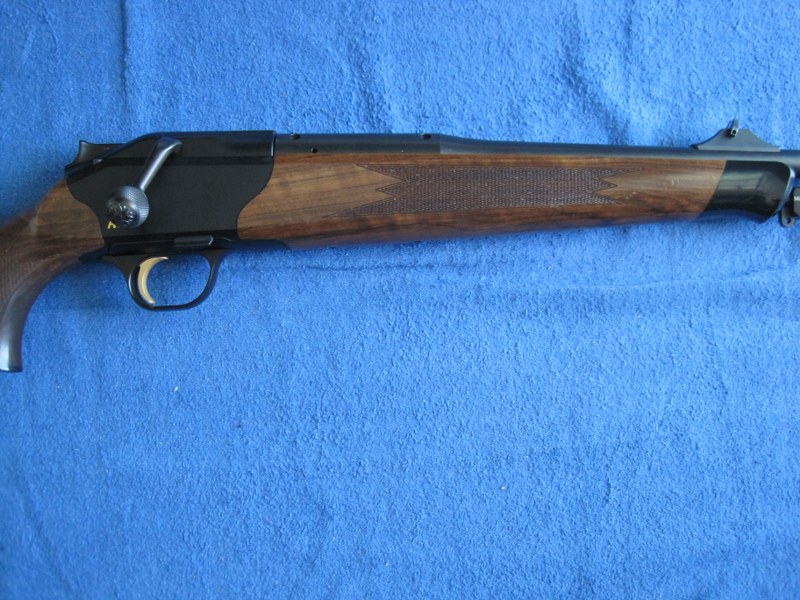 Photo of Blaser R8 Jaeger 300 WIN MAG Straight Pull hunting rifle.