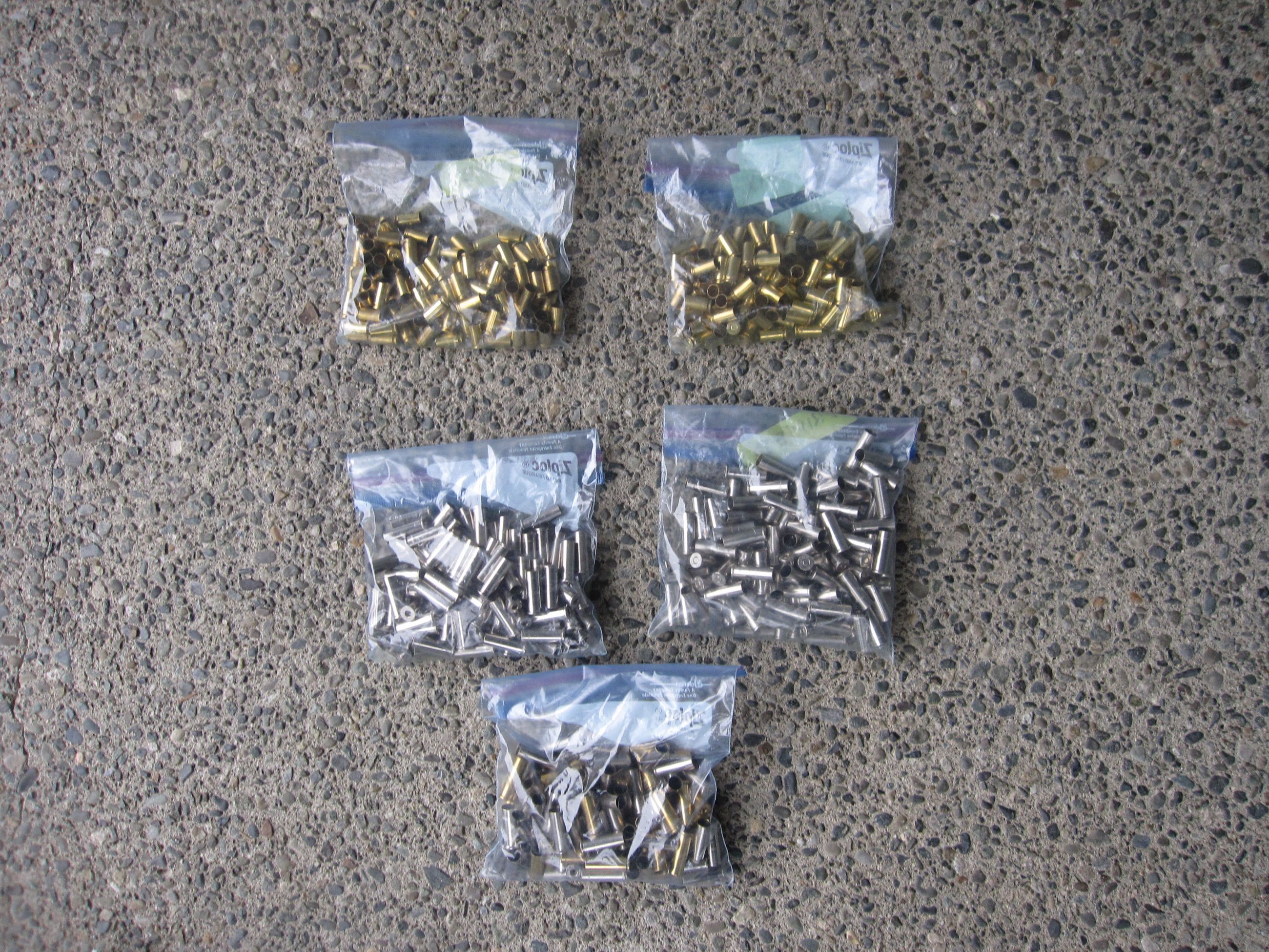 Photo of .38  Special , 9mm  Brass