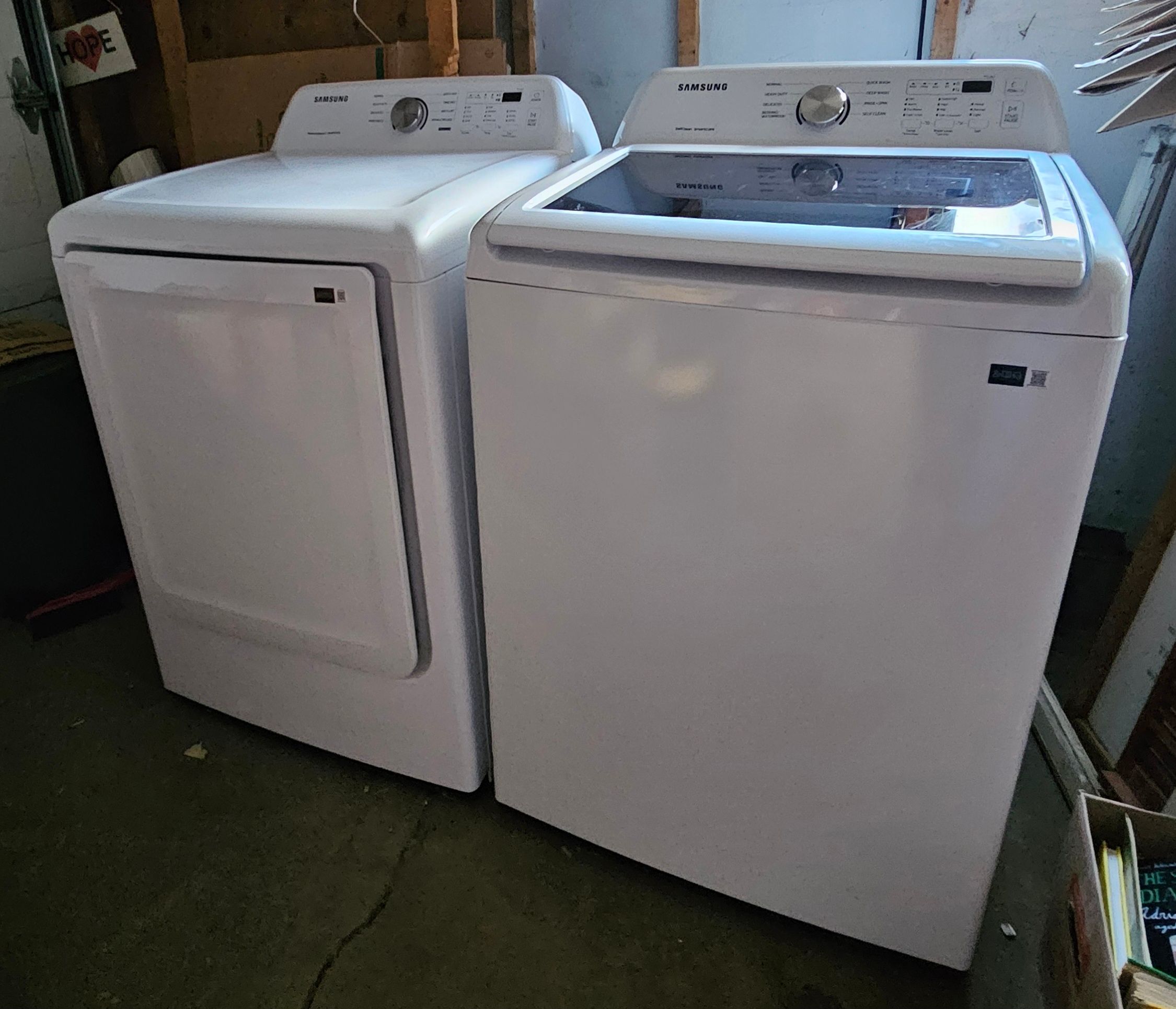 Photo of Samsung Washer and Dryer 