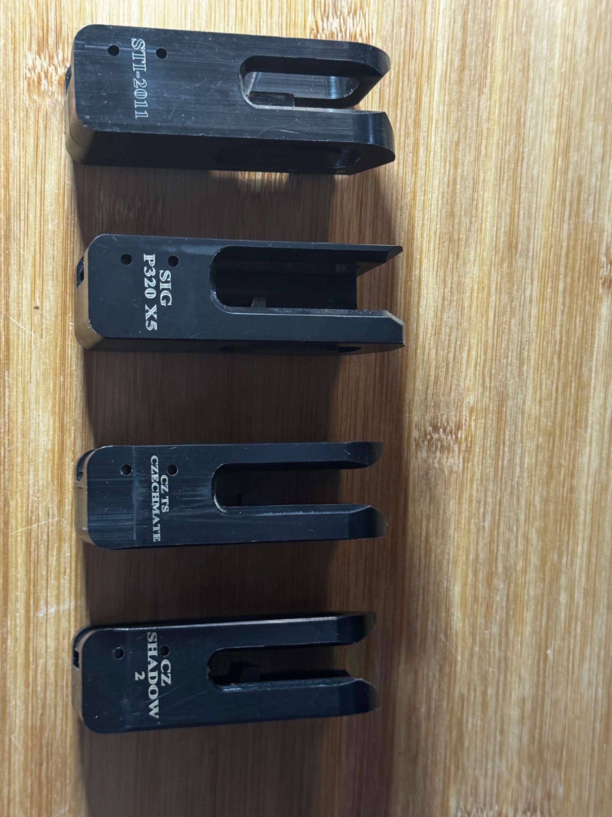 Photo of Double Alpha RaceMaster/Alpha-X holster inserts - STI, CZ, Sig