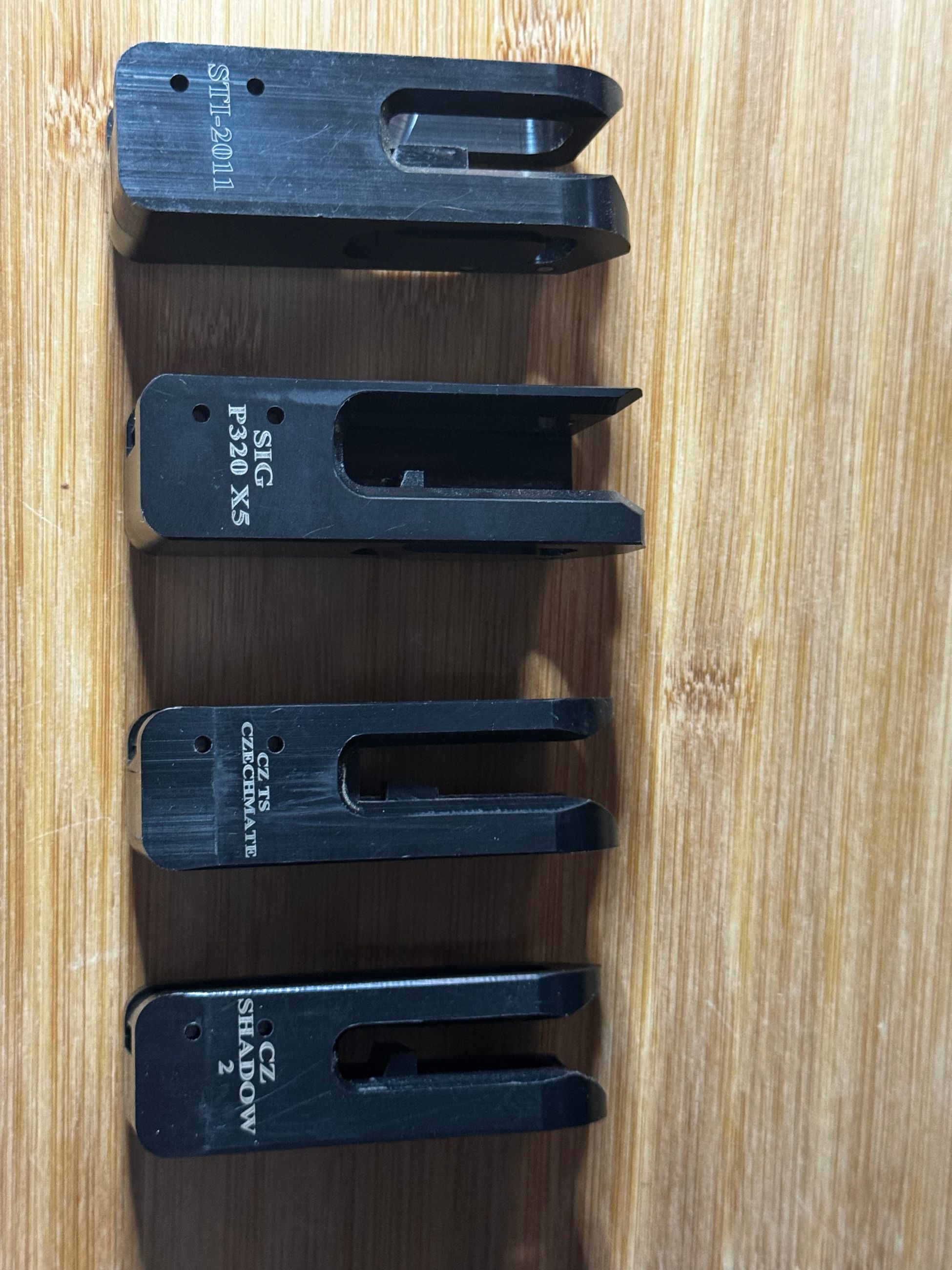 Photo of Double Alpha RaceMaster/Alpha-X holster inserts - STI, CZ, Sig