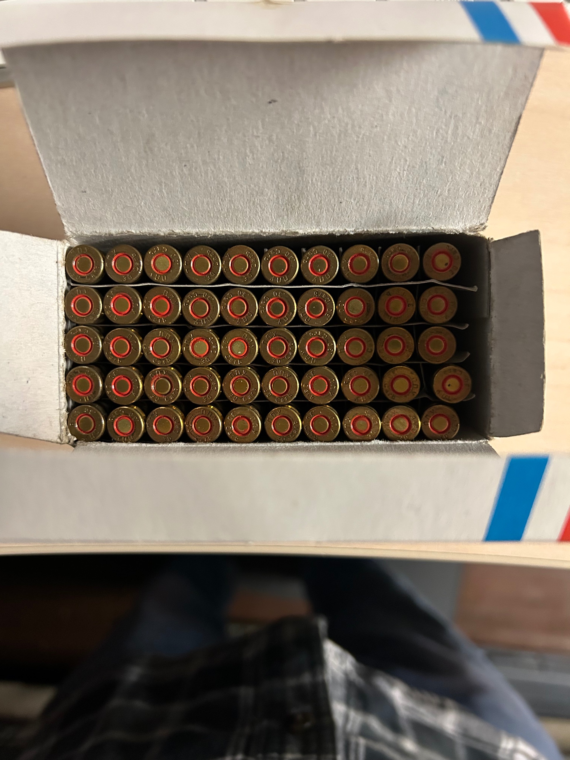 Photo of .30 Carbine 50 rd box