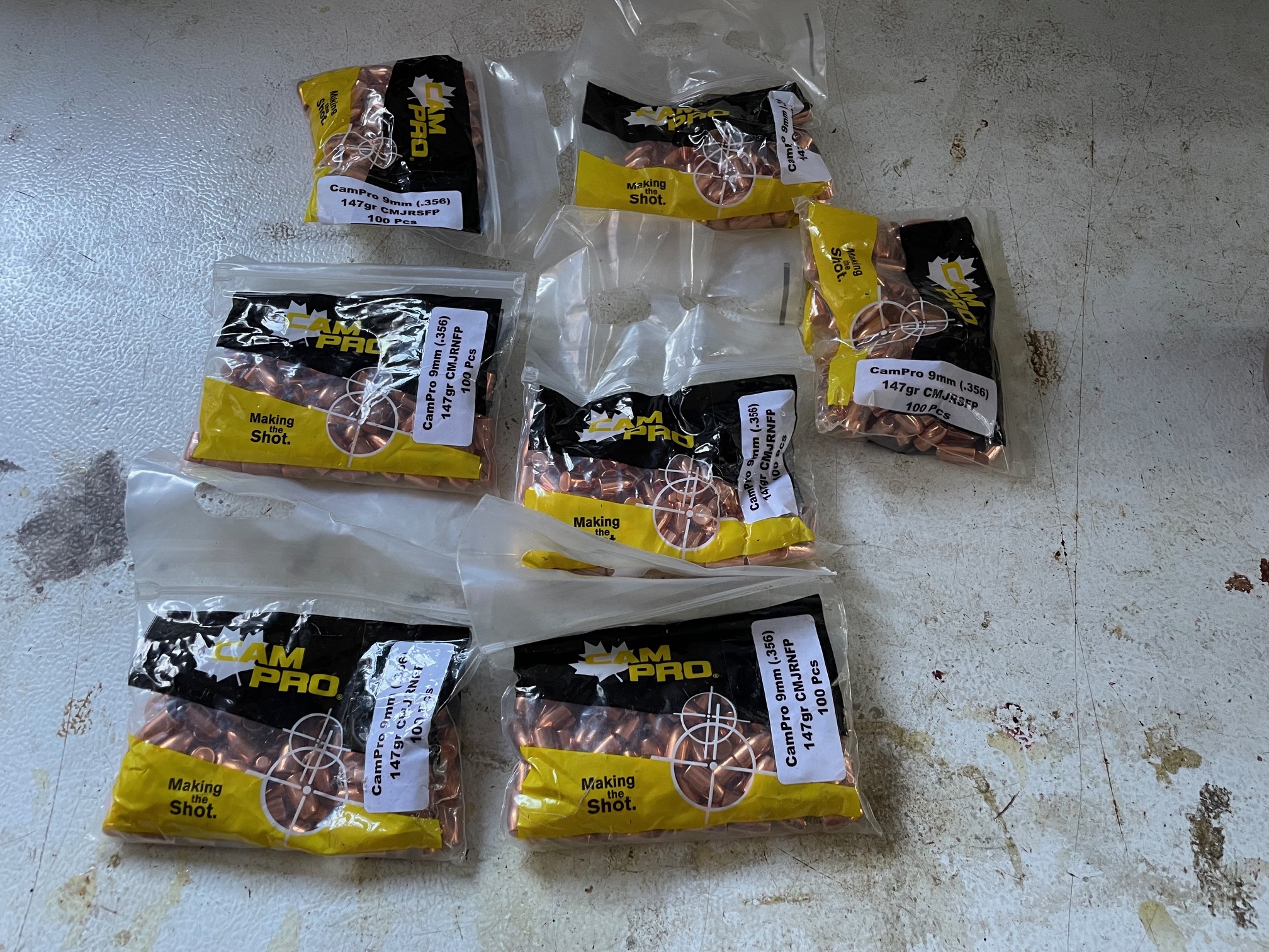 Photo of Various Projectiles and Brass