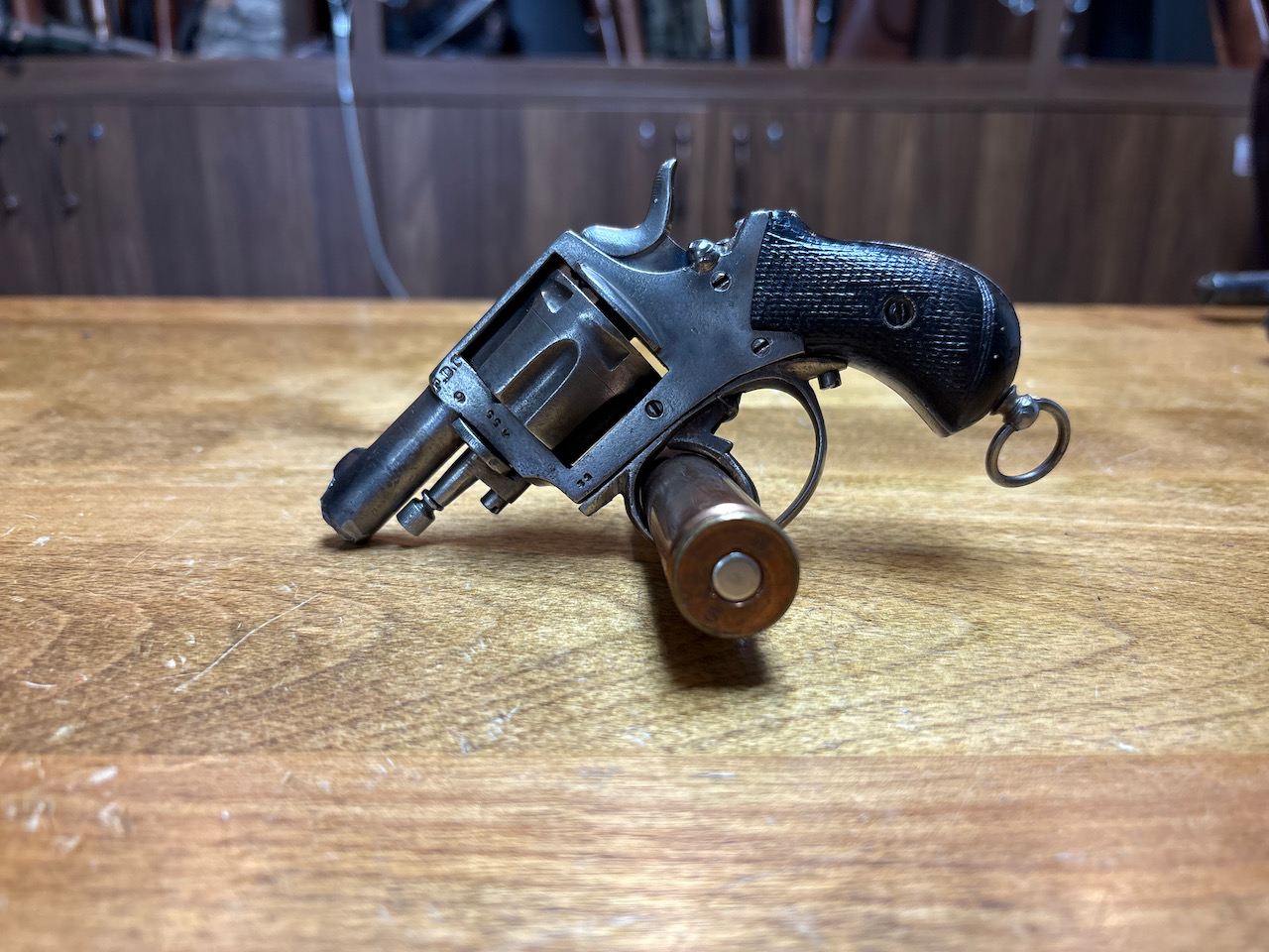 Photo of F. Dumoulin and Co. Leige Canadian Bulldog .32 Revolver - Deactivated