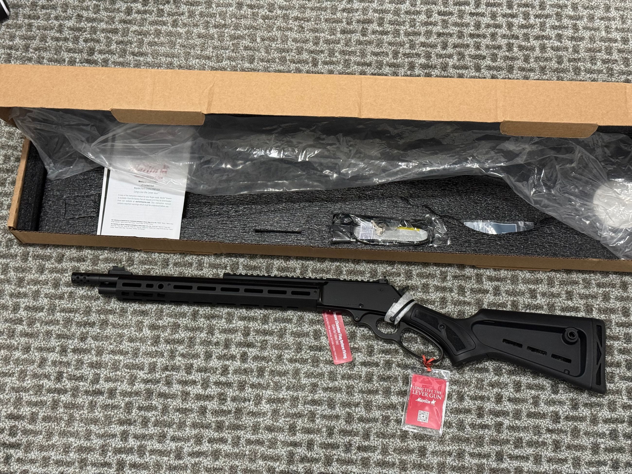 Photo of BNIB Ruger Marlin Dark 1895 45-70
