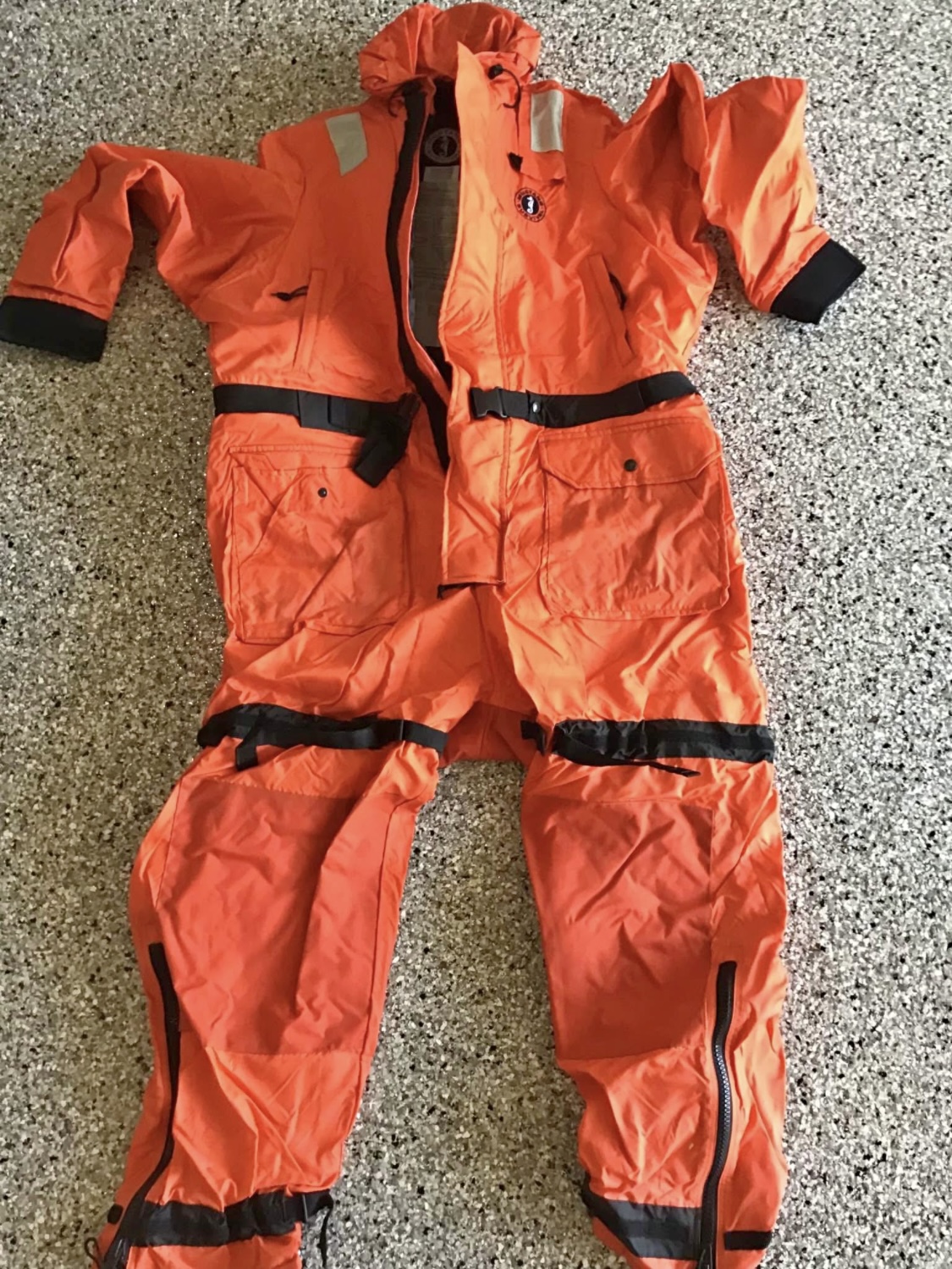 Photo of NEW Mustang Survival Floatation Suit MS2195 deluxe anti exposure flotation suit DOT approved