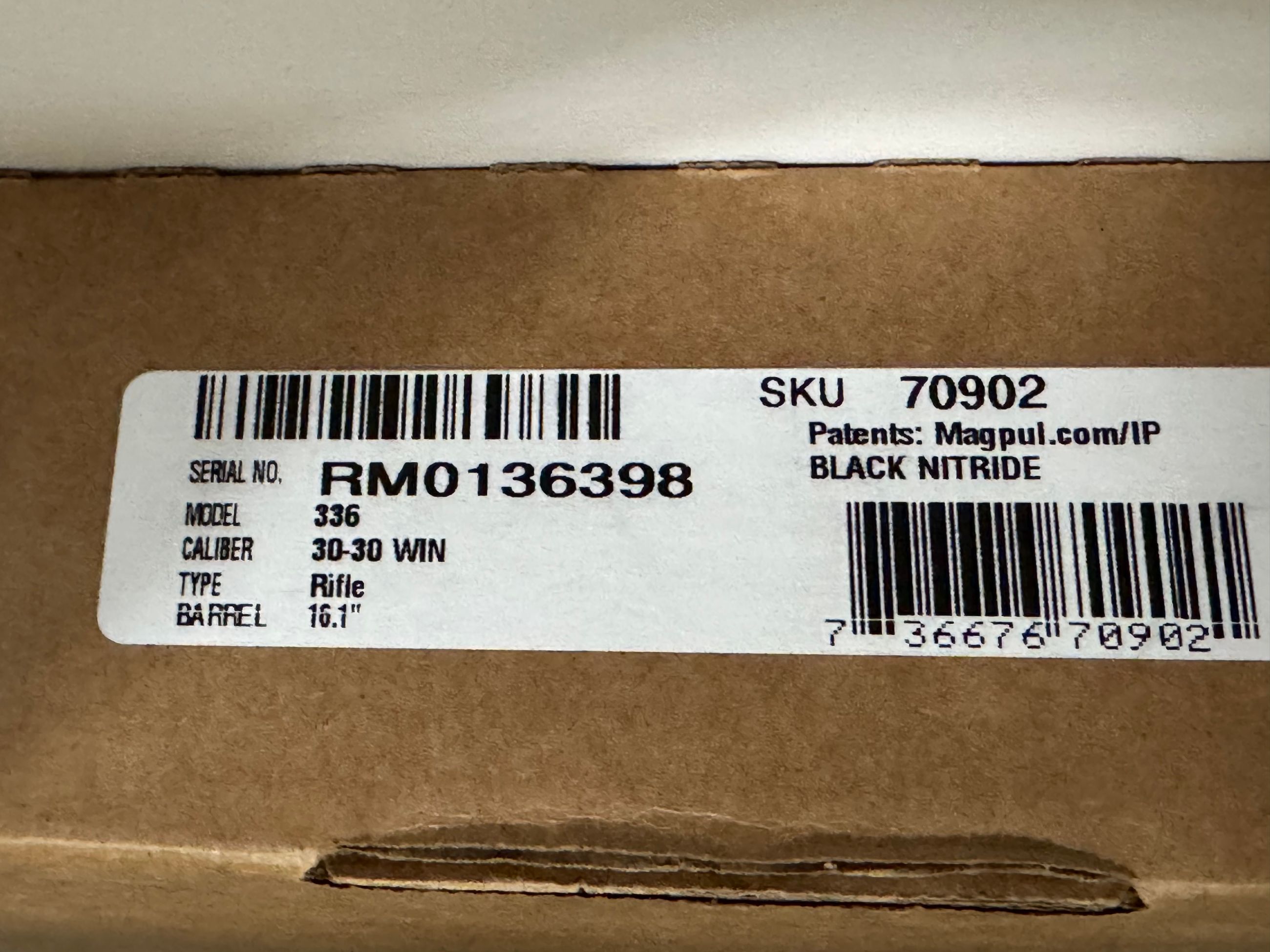 BNIB Ruger Marlin Dark 336 30-30 **REDUCED** - 11 - 1761946773078_IMG_6489