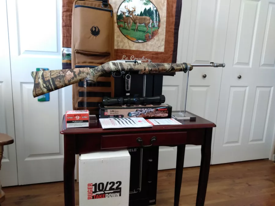 ***FREE SHIPPING***925$***Ruger .22lr TAKEDOWN 50th ANNIVERSARY CAMO / STAINLESS - 3 - 1761947921064_img_20250327_154338978
