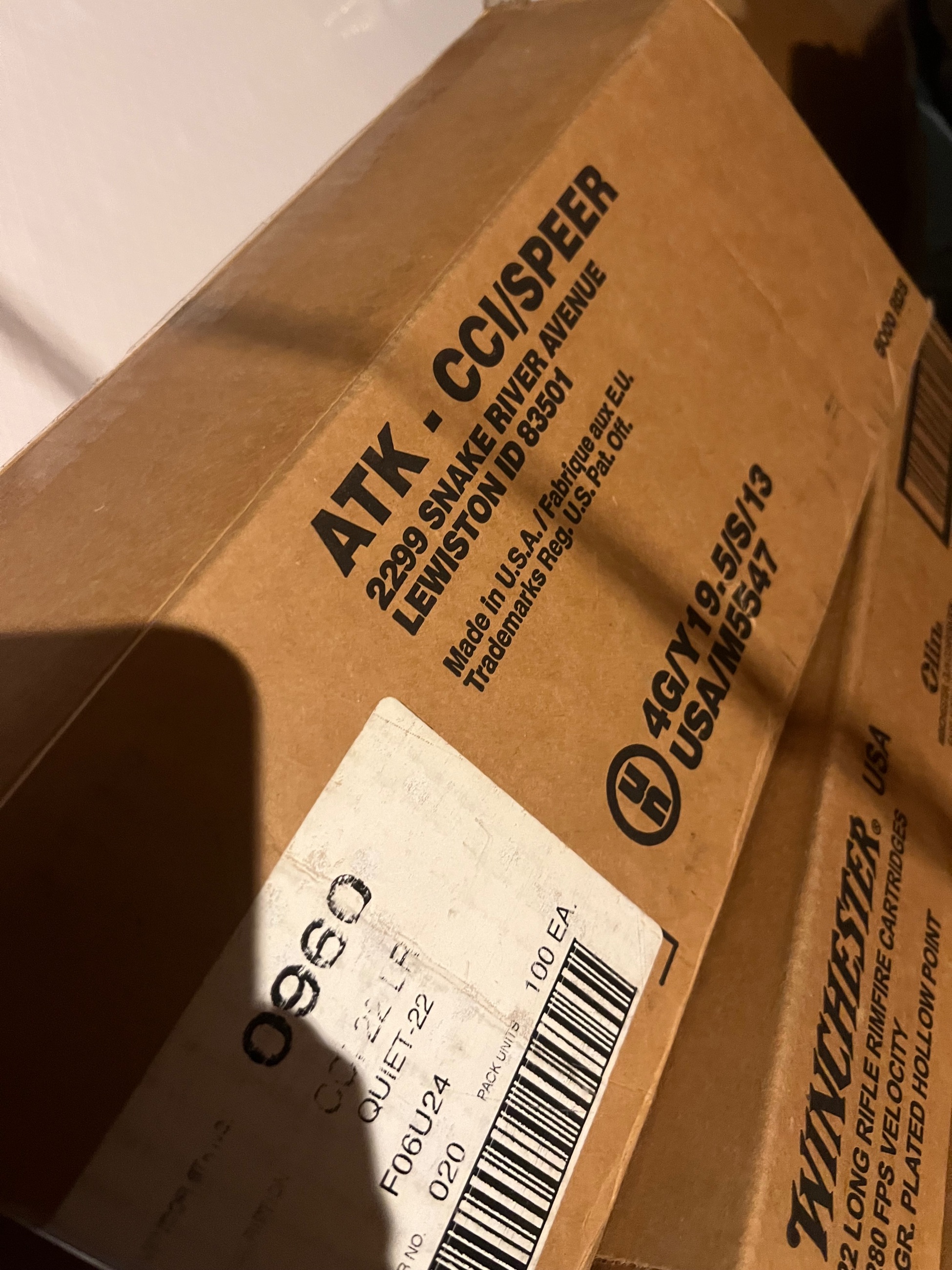 Photo of CCI Quiet - .22LR, 40gr, LRN, Brick of 500