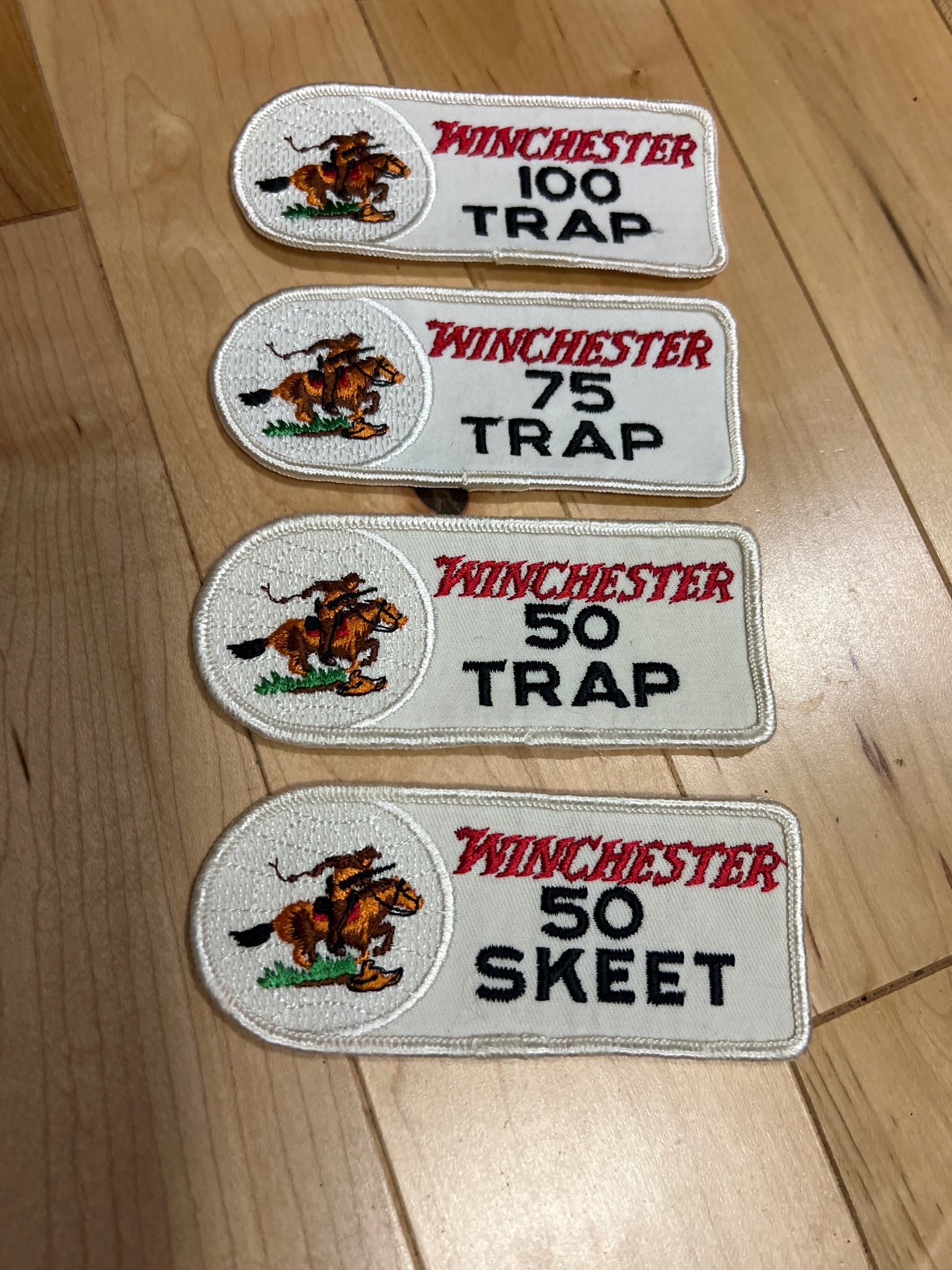Photo of Winchester trap and skeet patches
