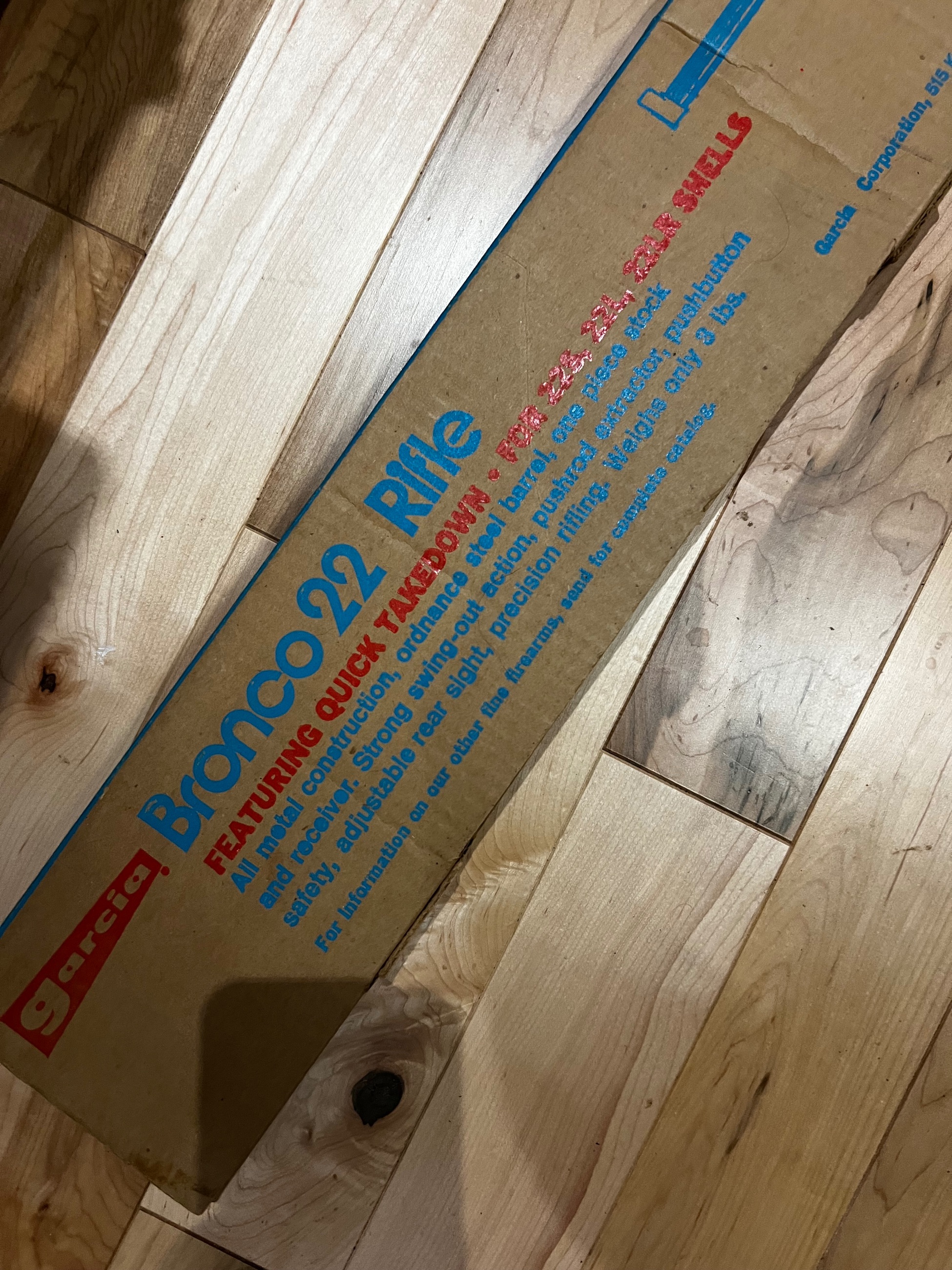 Photo of Garcia bronco 22 Take Down rifle