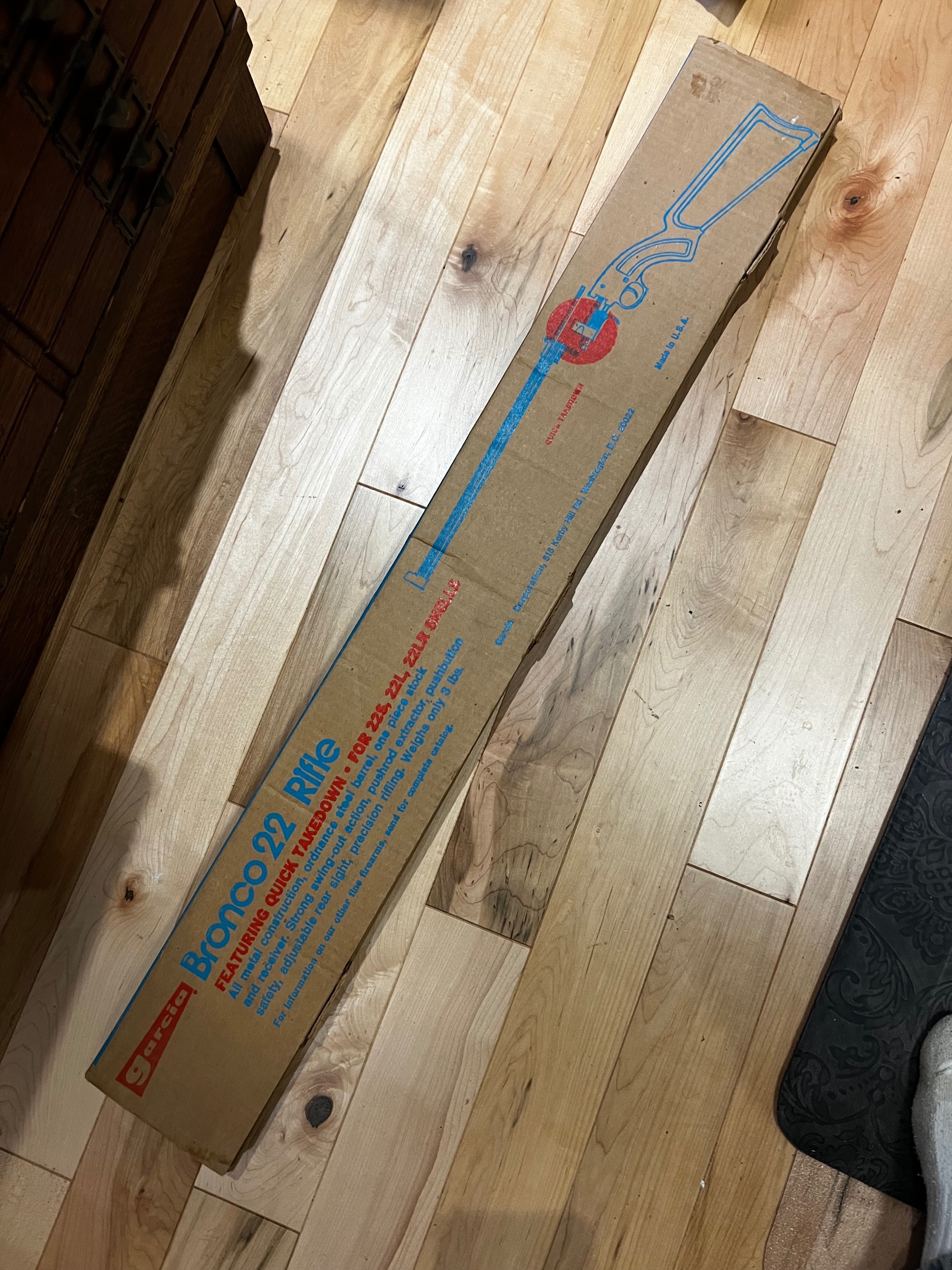 Photo of Garcia bronco 22 Take Down rifle