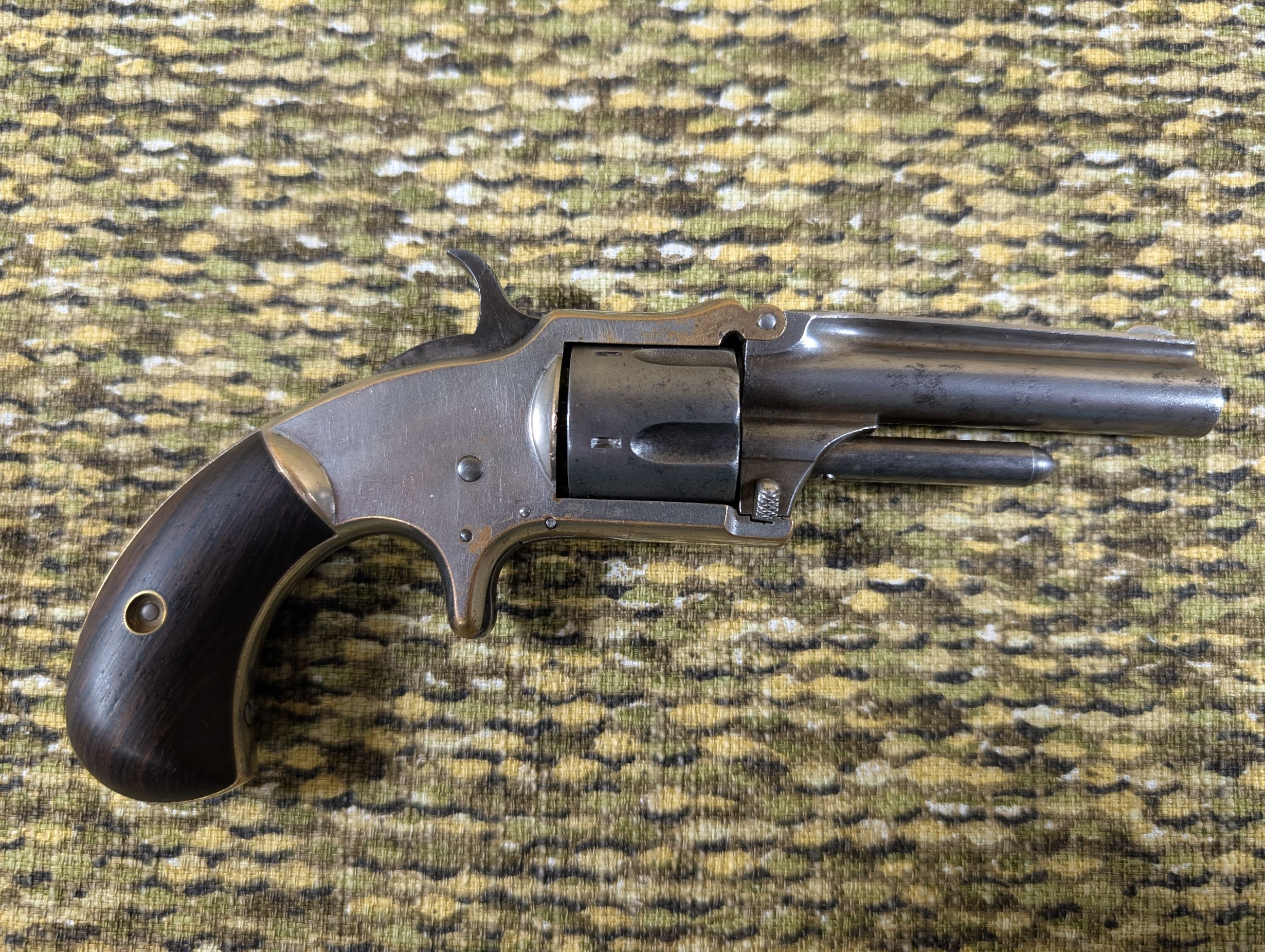 Photo of Marlin XXX Standard Model 1872 .30 Rimfire Tip-Up Antique Pocket Revolver