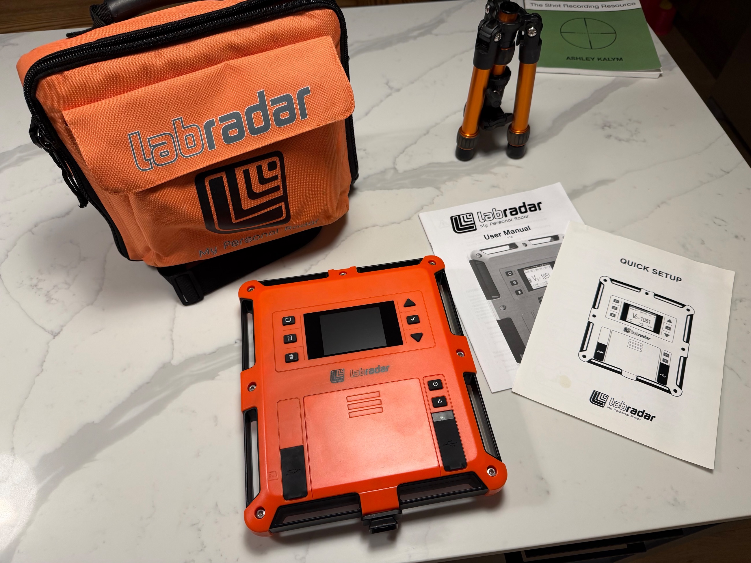 Photo of Labradar Chronograph + Carrying Case + Tripod