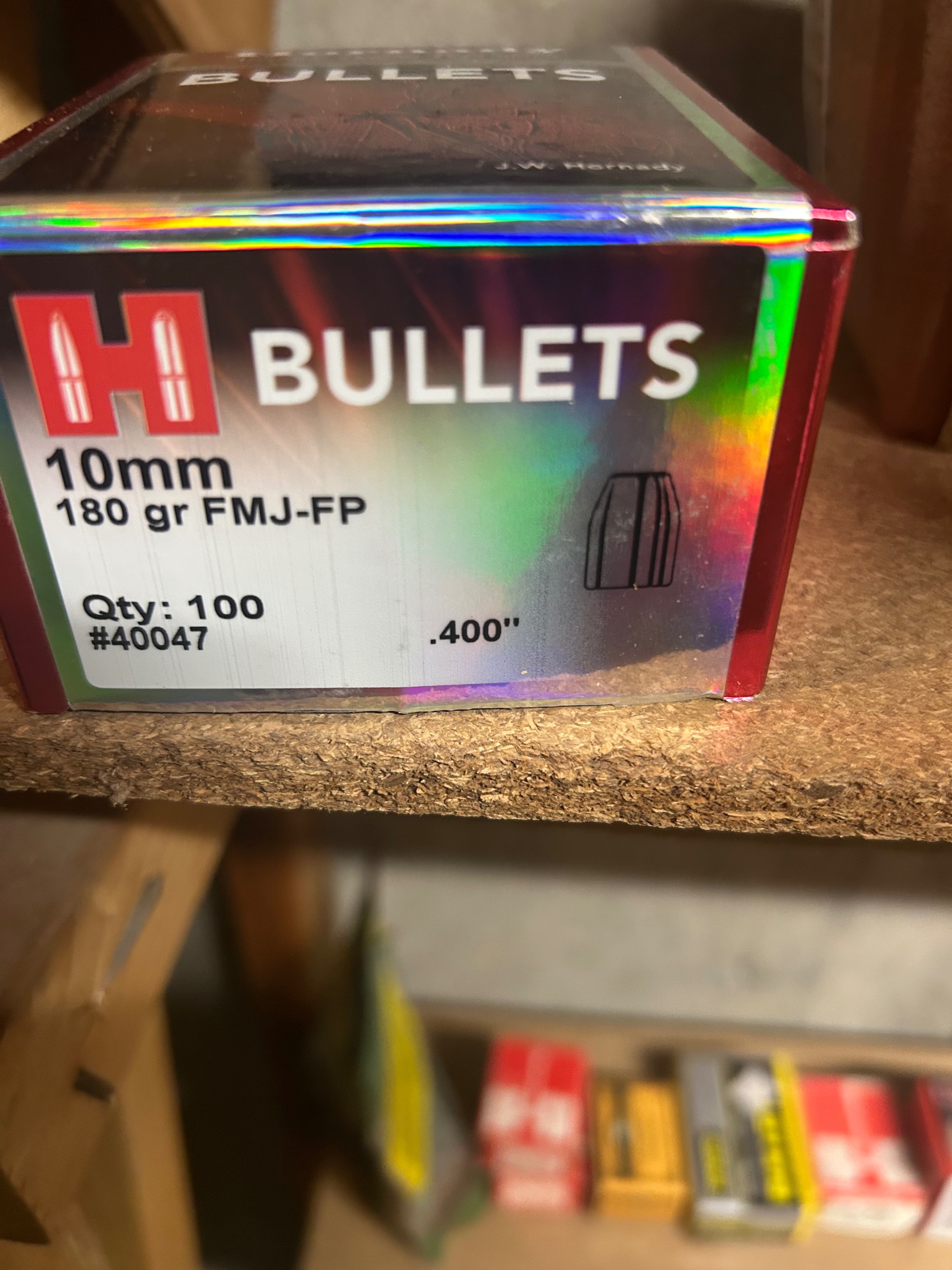 Photo of Bullets Hornady 10mm 180gr