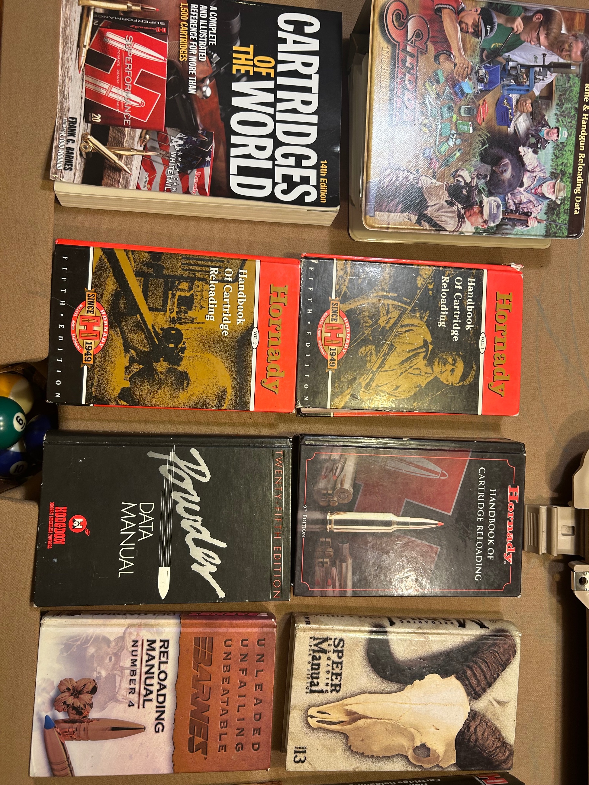 Photo of Reloading books 