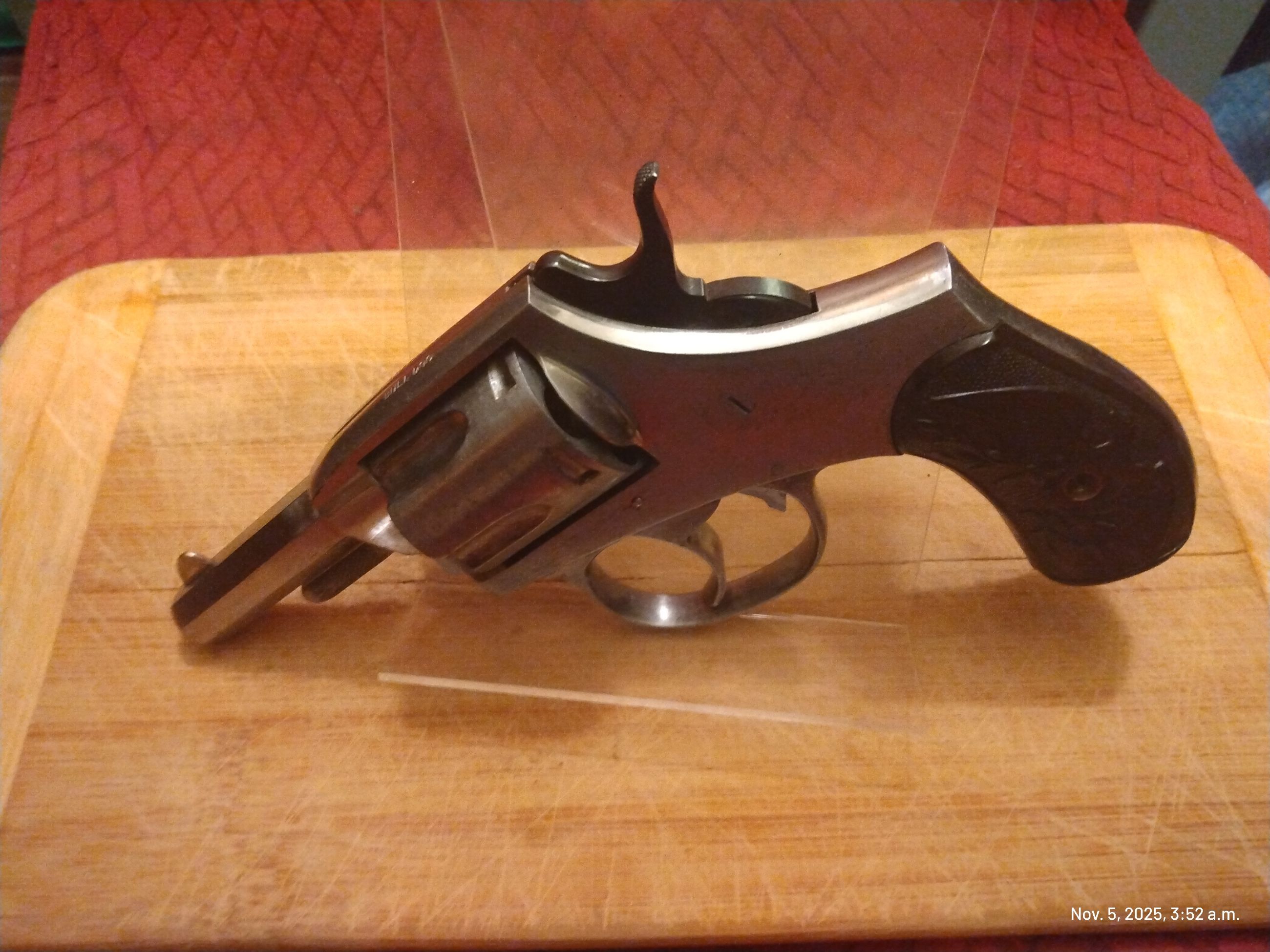 Photo of Iver Johnson "American Bull Dog", .38 RF double action antique Revolver $2800