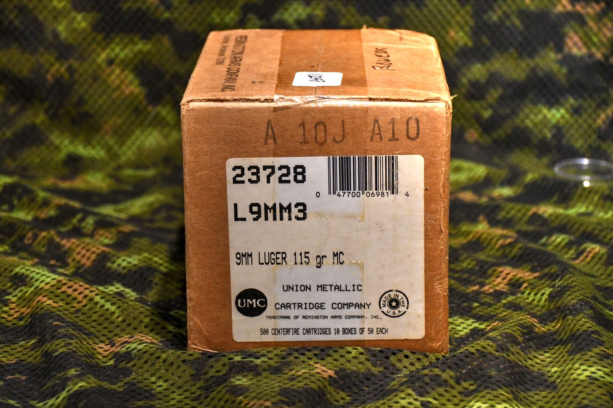 Photo of 500 Rounds - Remington UMC 9mm - 115gr