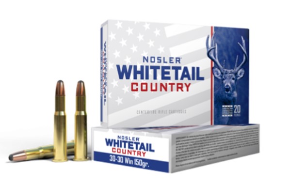 Photo of Nosler 40135 Whitetail Country 30-30 Win 150 Gr Solid Base Ammunition $35