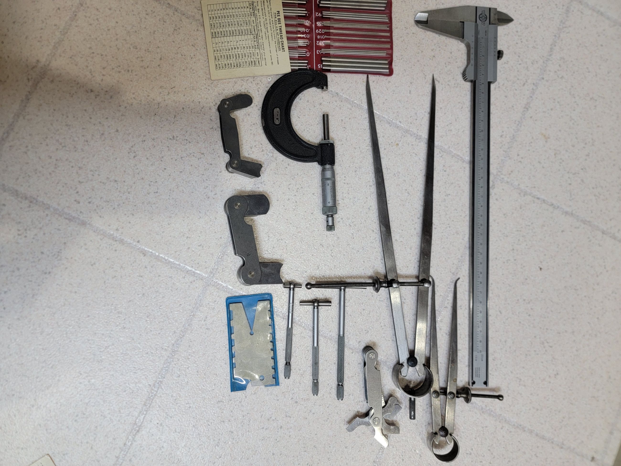 Photo of For sale, various machinist measuring tools