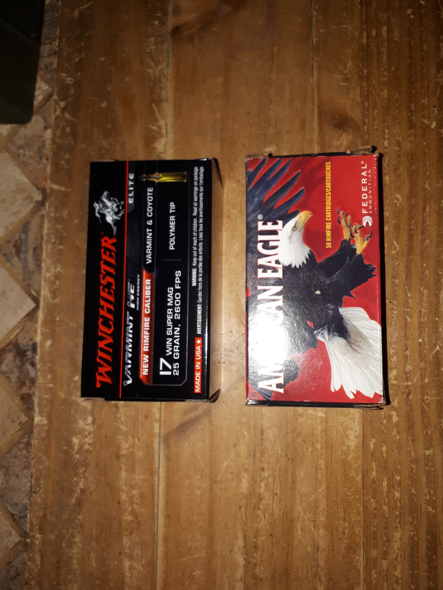 Photo of 17 WSM AMMO  BOTH 20 GRAIN AND 25 GRAIN  40.00 A BOX 