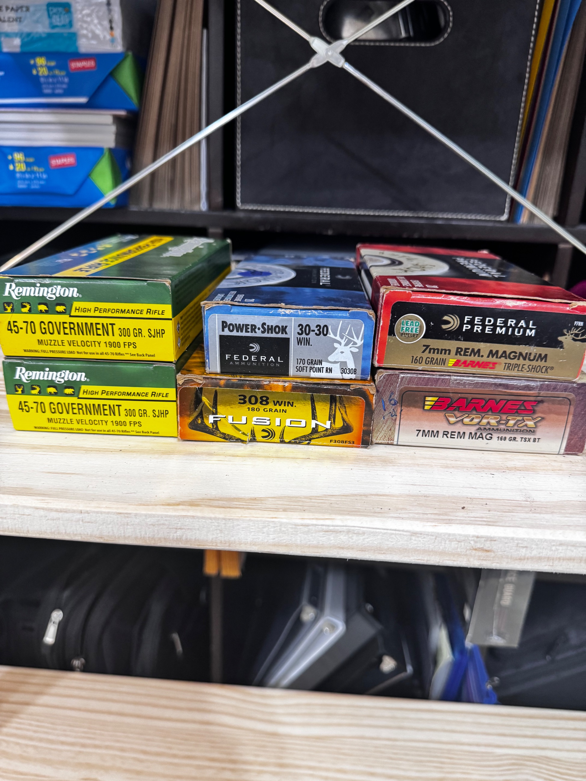 Photo of Ammo 45-70, 7mm rem mag, 308, 30-30