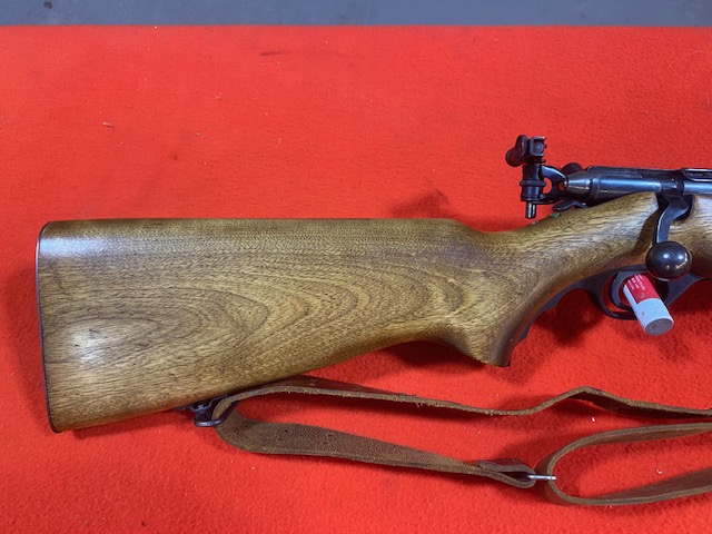 Photo of Mossberg 44US (b) target rifle.
