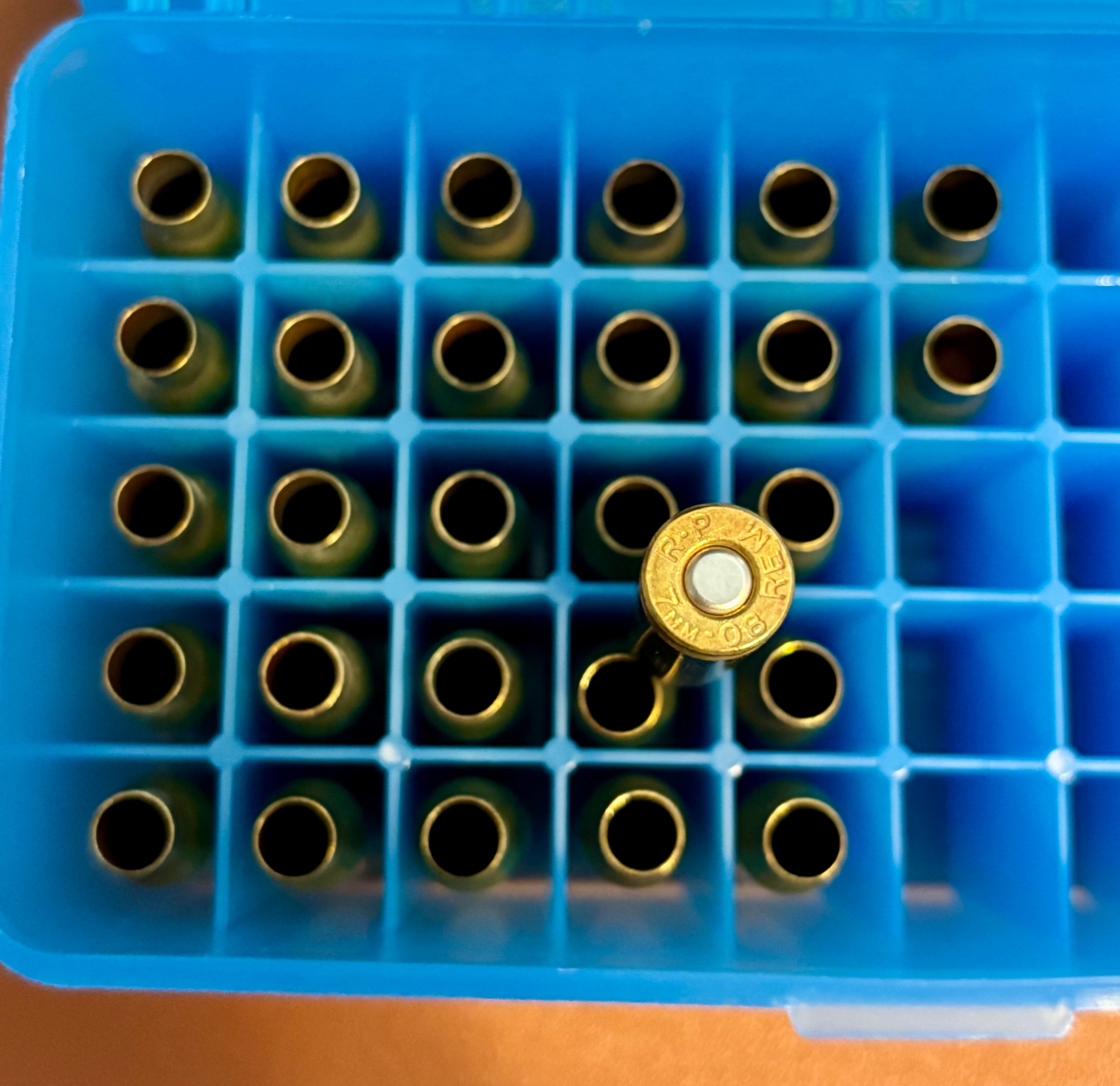 Photo of 2 sets dies & brass.  243 7mm08 3006