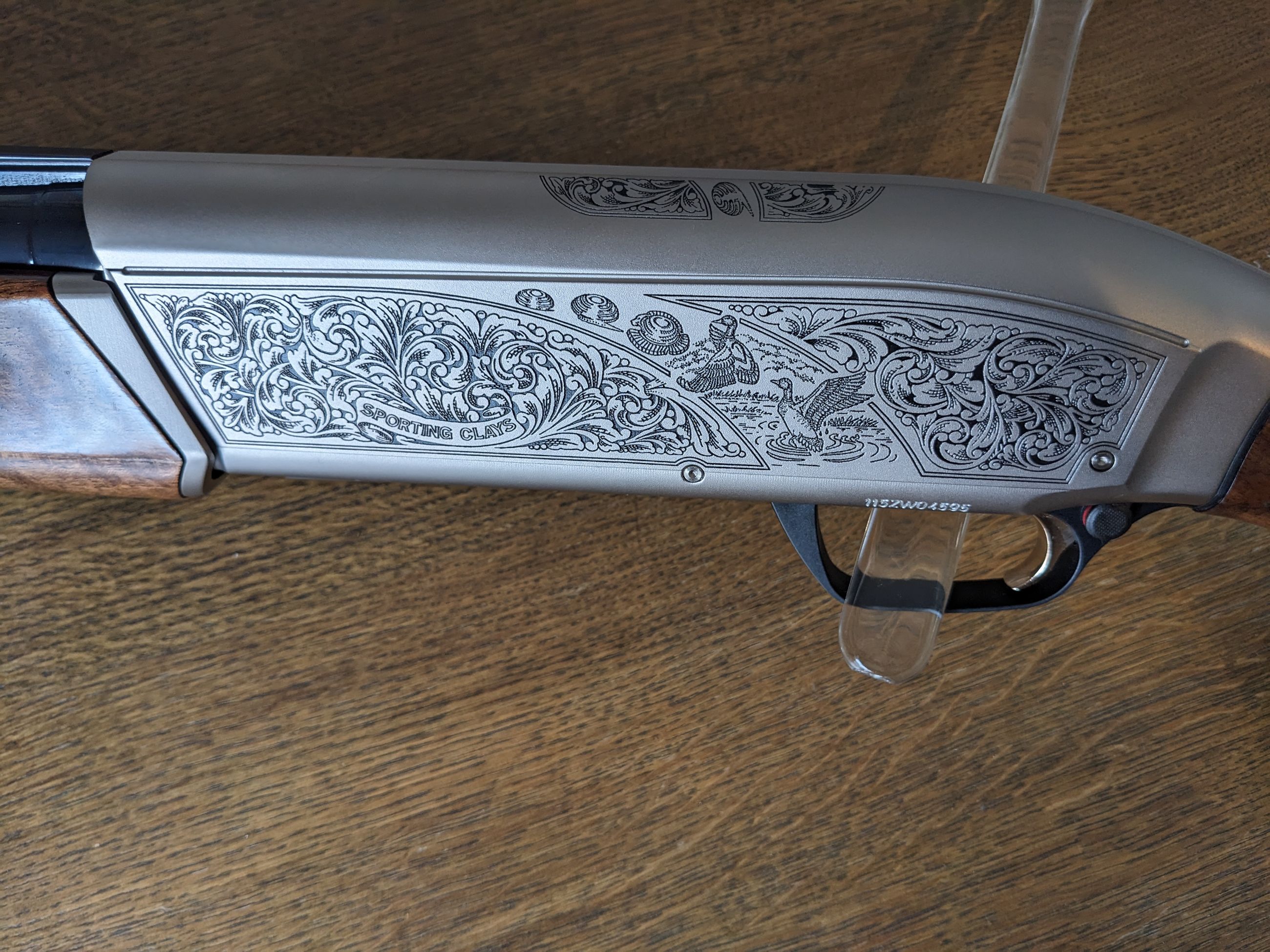 BROWNING MAXUS Sporting Clays SA Shotgun - 12 ga, 3" Shell, 28" Barrel, Grade II Walnut Stock - Nice! - 4 - 1762801718063_PXL_20240327_171700149