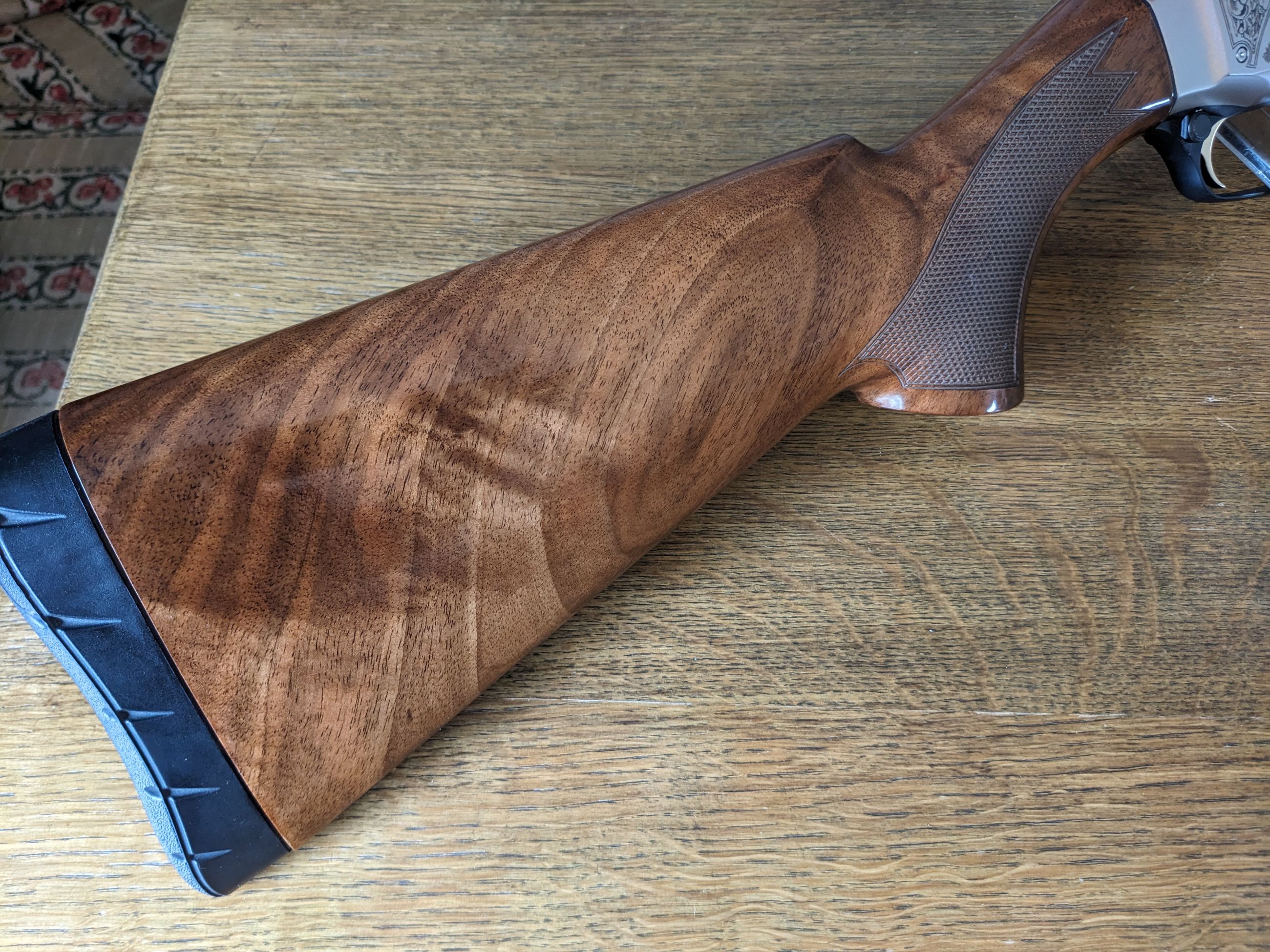 BROWNING MAXUS Sporting Clays SA Shotgun - 12 ga, 3" Shell, 28" Barrel, Grade II Walnut Stock - Nice! - 5 - 1762801718067_PXL_20240327_171545901