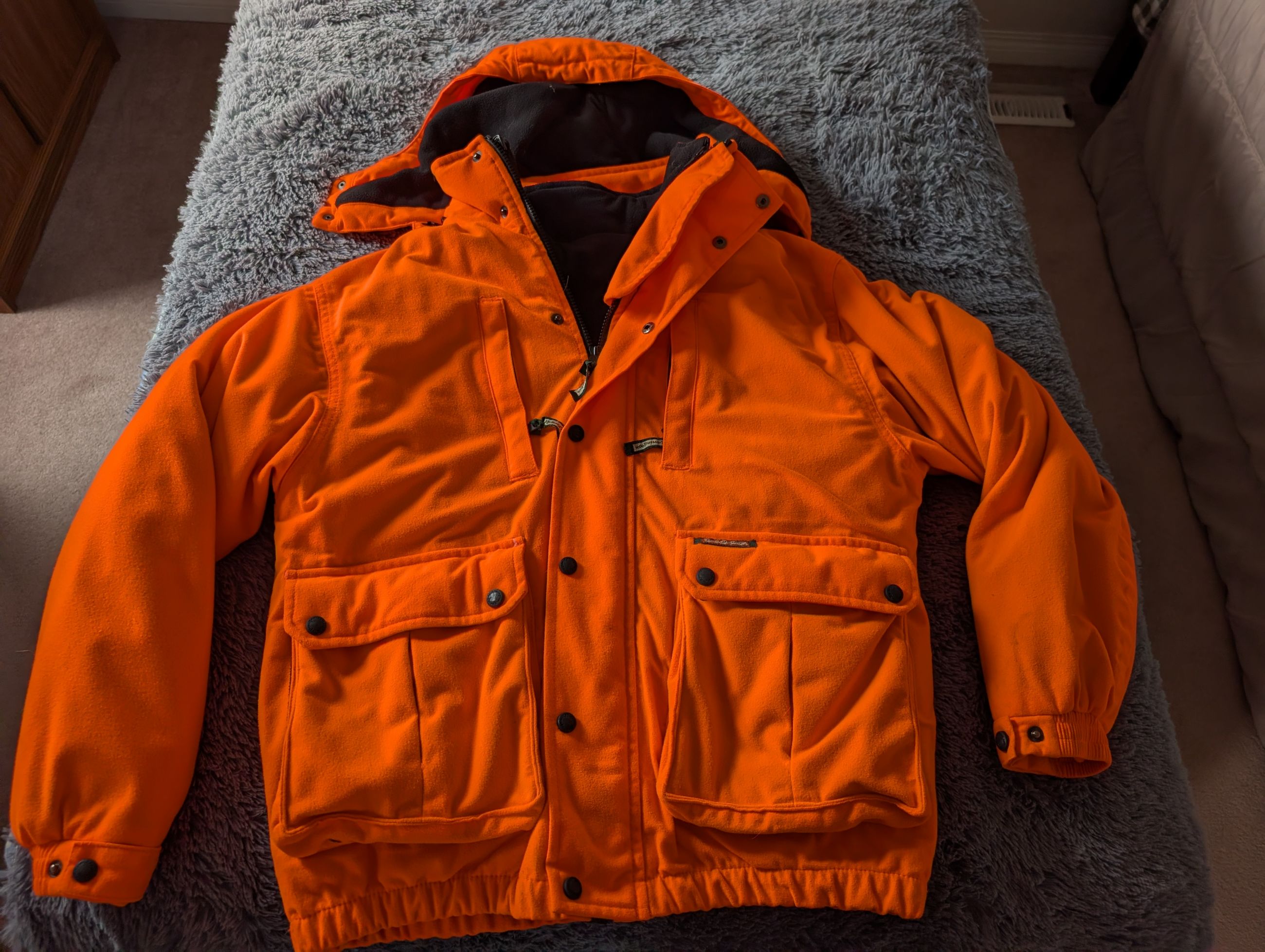 Photo of Blaze Orange Reversible 3in1 Hunting Jacket