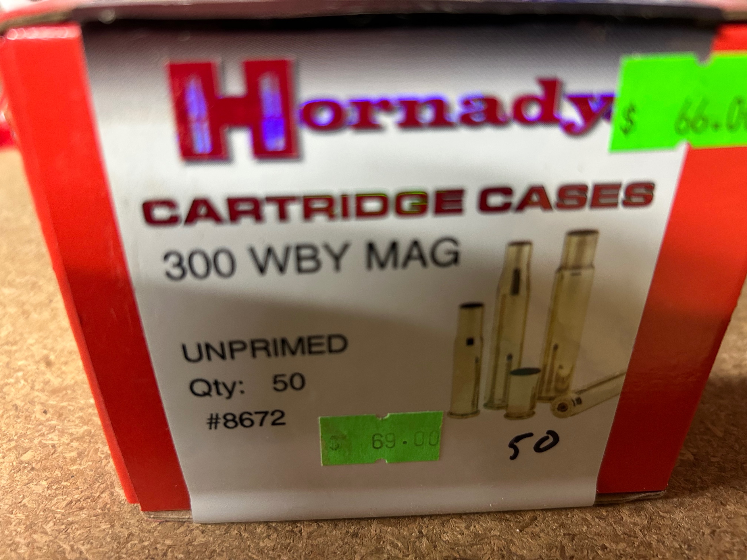 Photo of New brass 300 weatherby mag