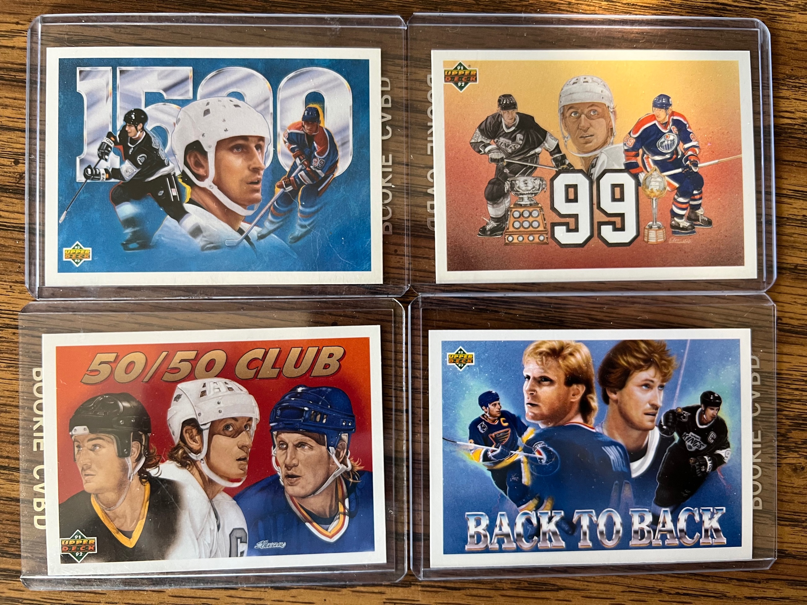 Photo of 11 x Wayne Gretzky, Record Setting, Hockey Cards. $225 Each.