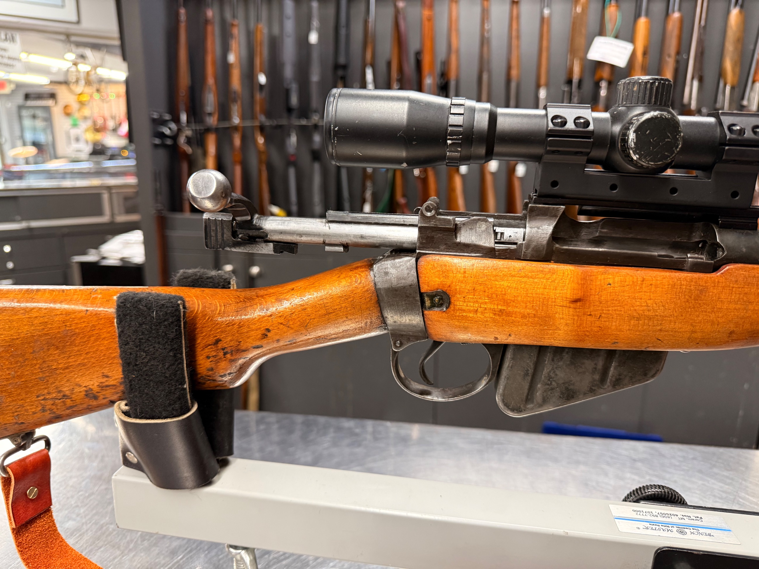 Photo of Sporterized Enfield No.4 MK1 Long Branch (1944) (.303 British)*