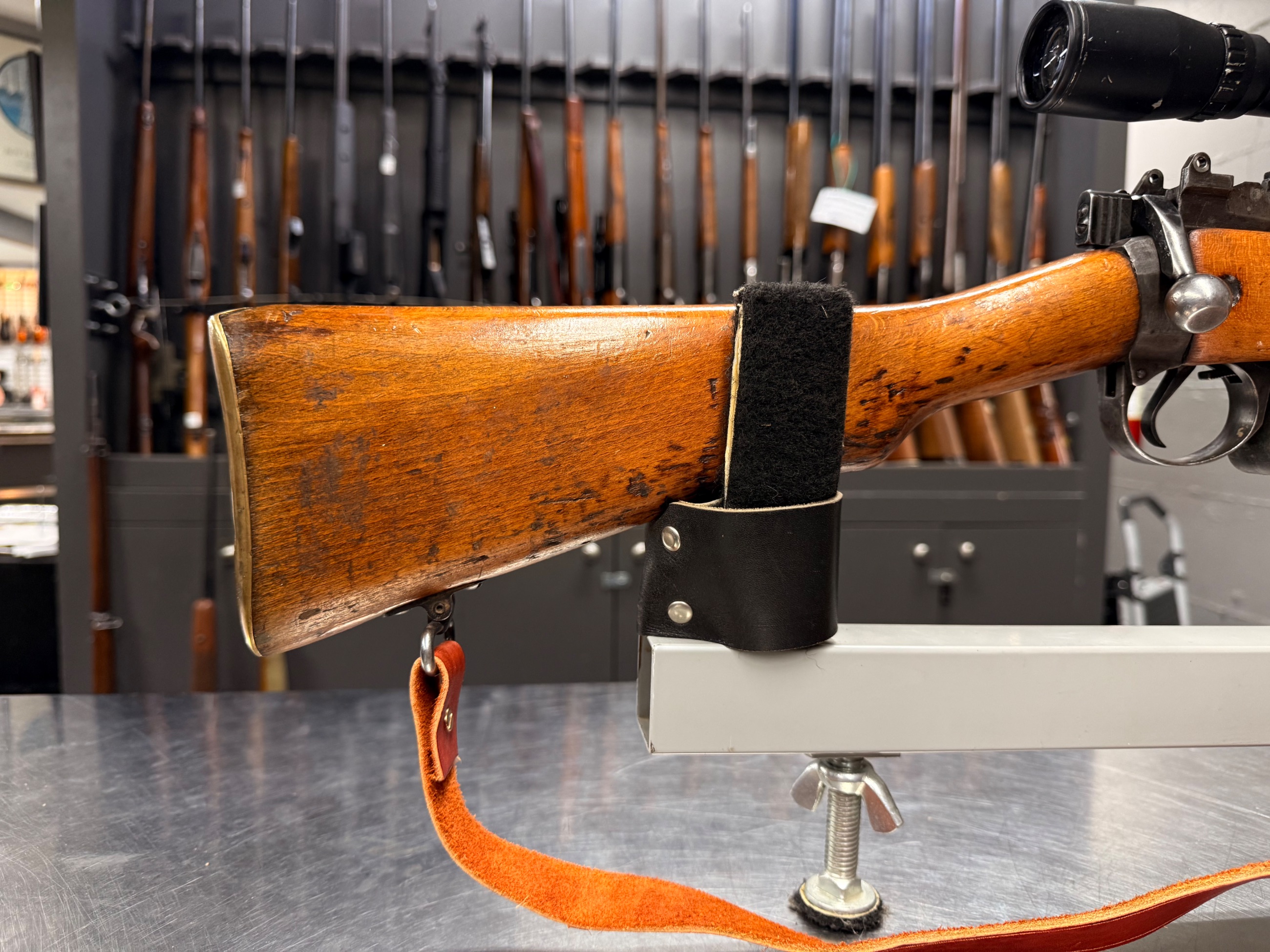 Photo of Sporterized Enfield No.4 MK1 Long Branch (1944) (.303 British)*