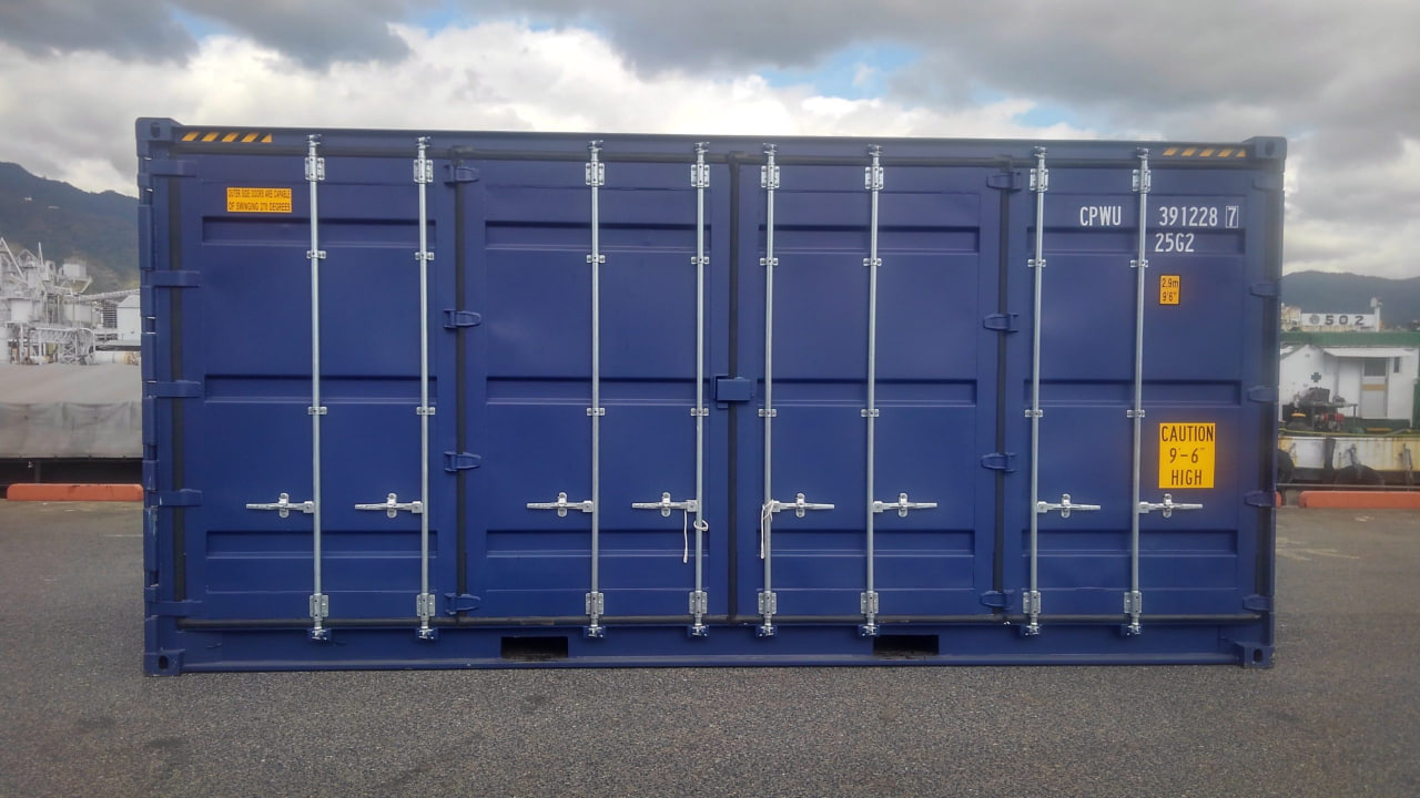 Photo of 20-foot Open Side Shipping Container