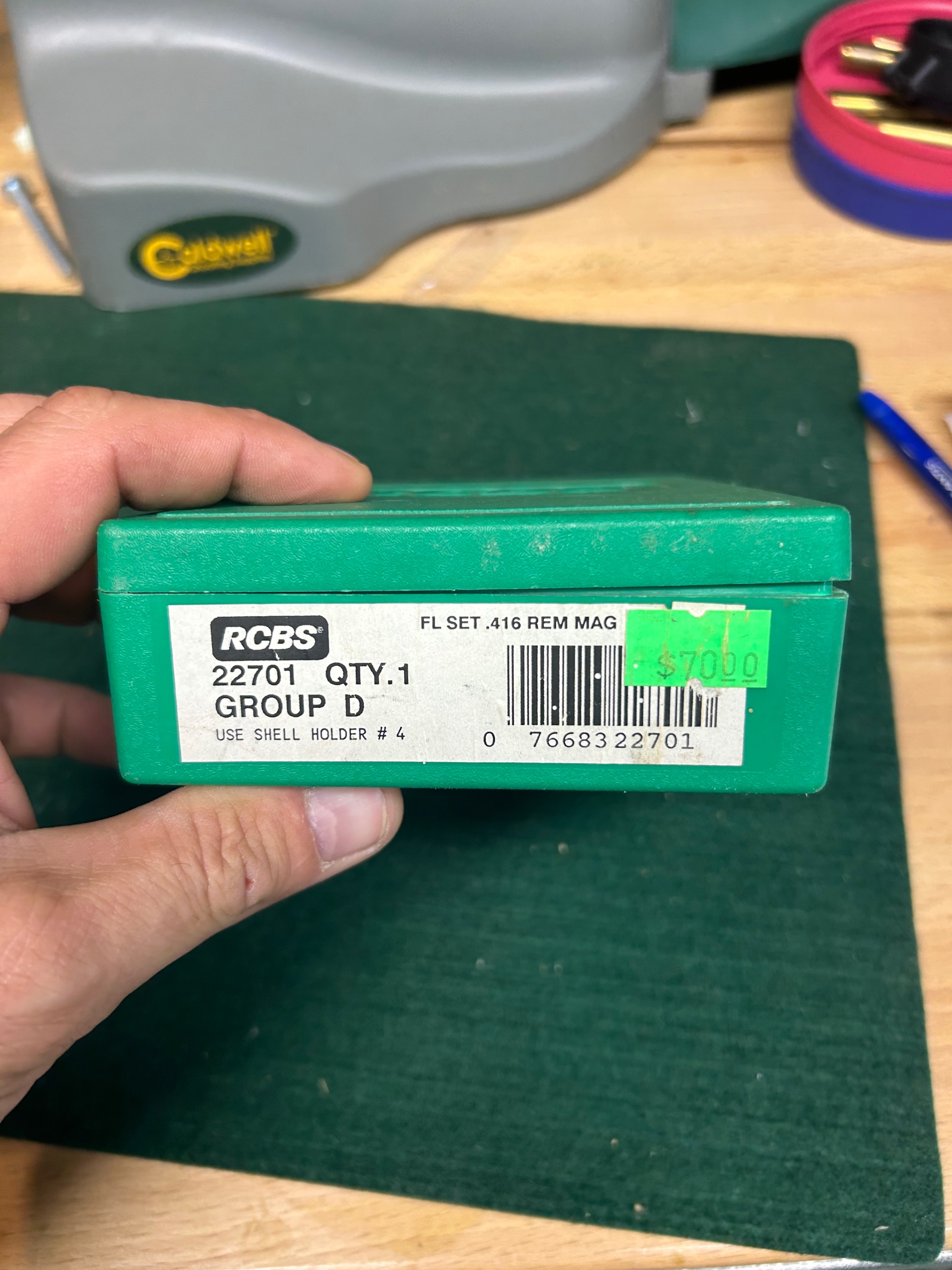 Photo of Rcbs dies .416 rem mag