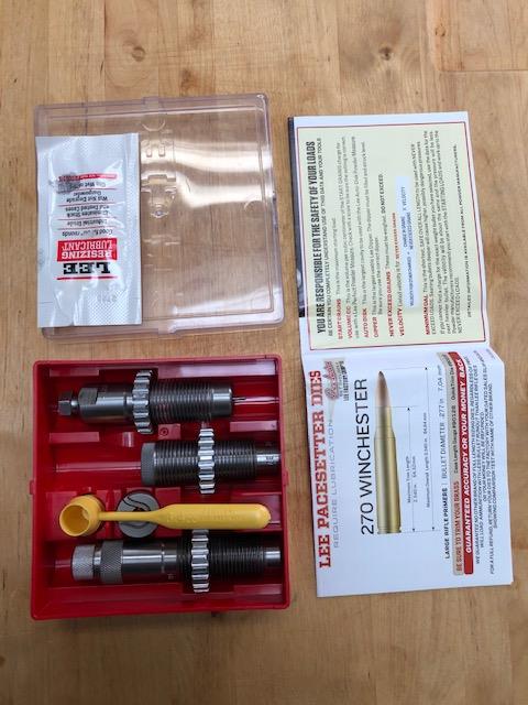 Photo of Lee Precision .270 Win. Full Length Sizing 3-Dies – Crimp Included