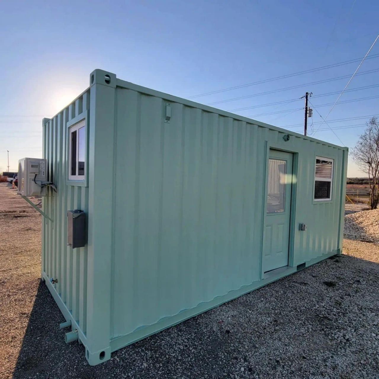 Photo of Custom 20ft Shipping Container House